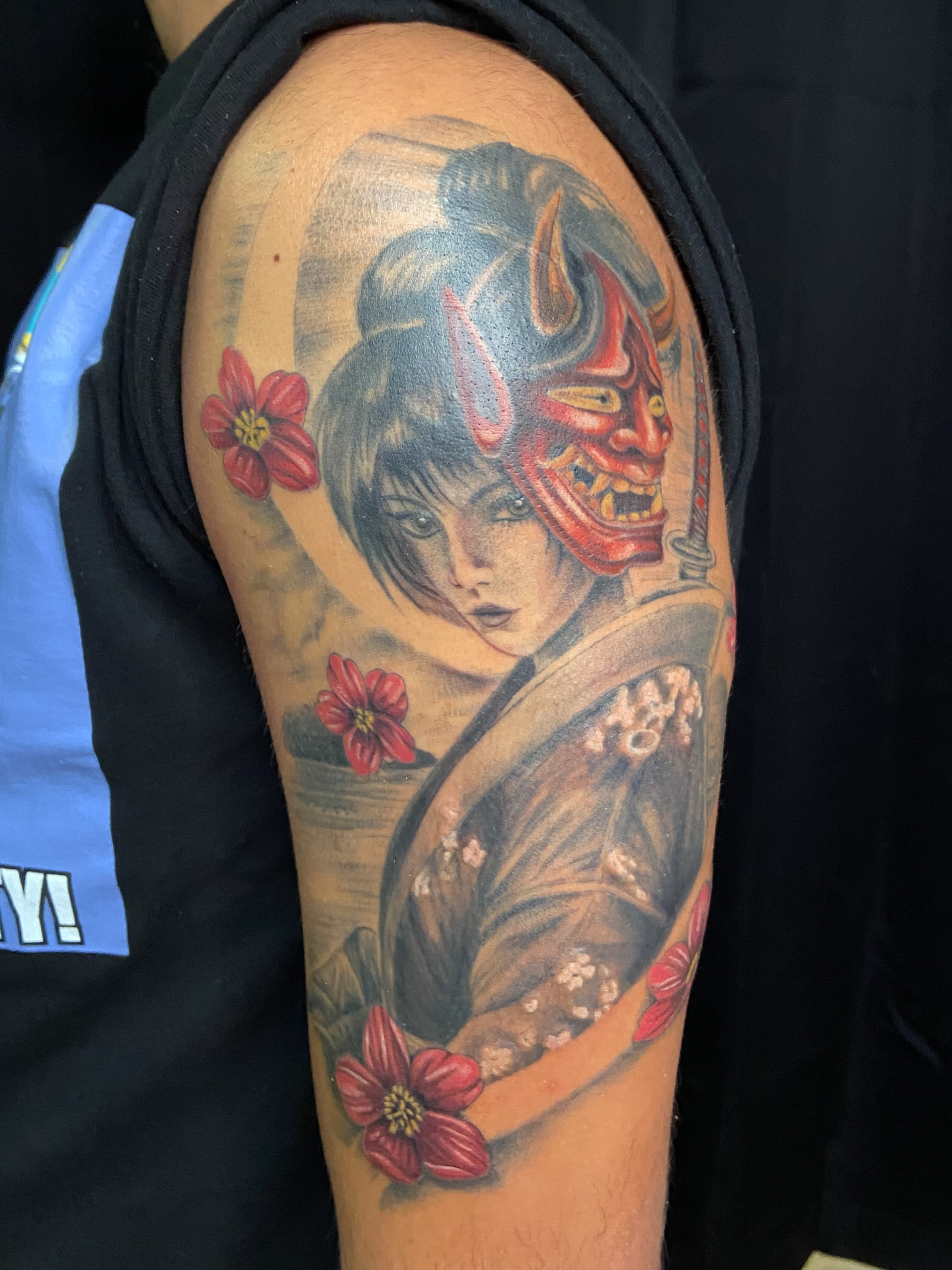 Tattoo by @khriss0301 — japanese_irezumi, realism