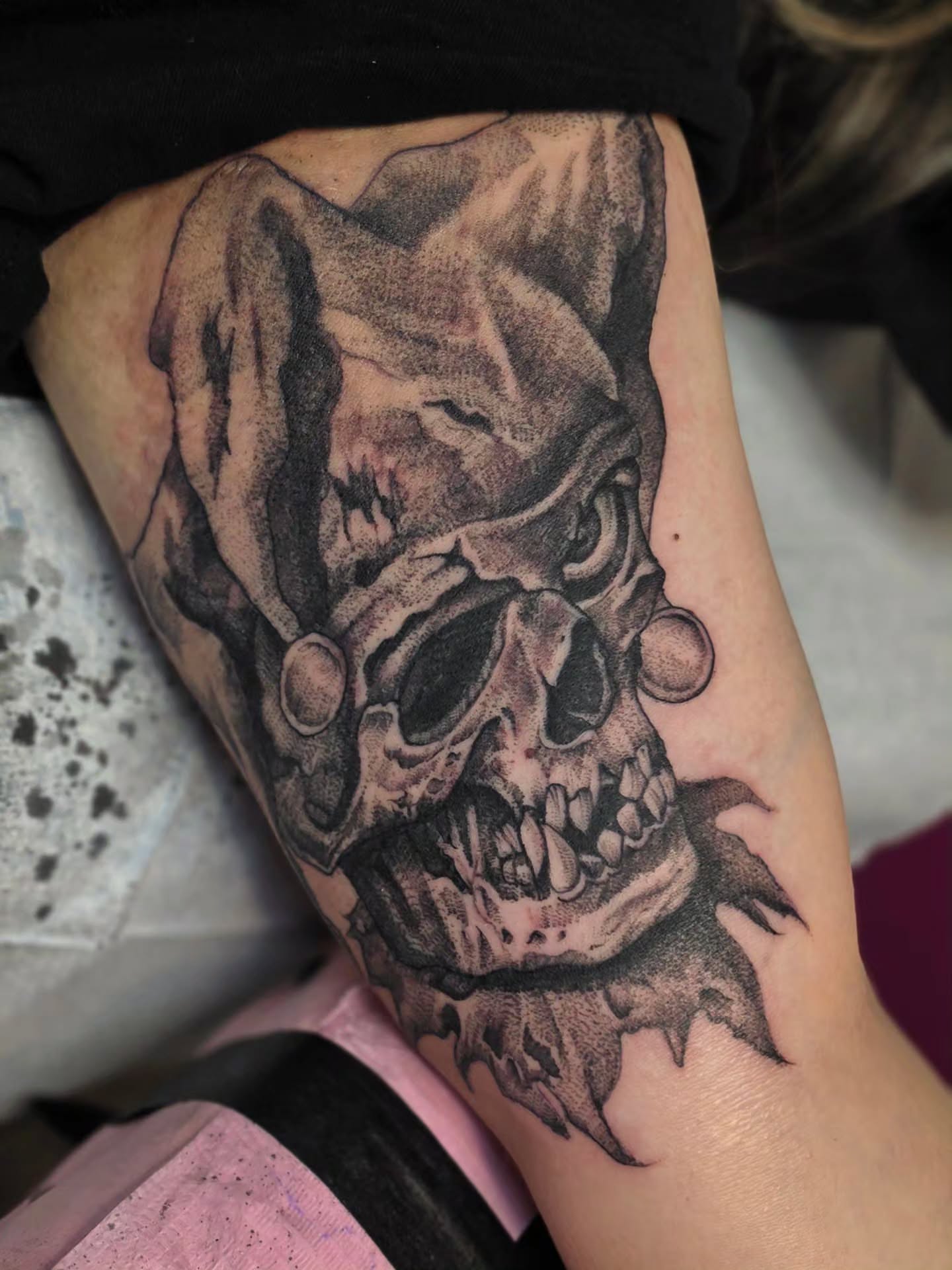 Tattoo by @misspixiedevil β black_and_grey, realism