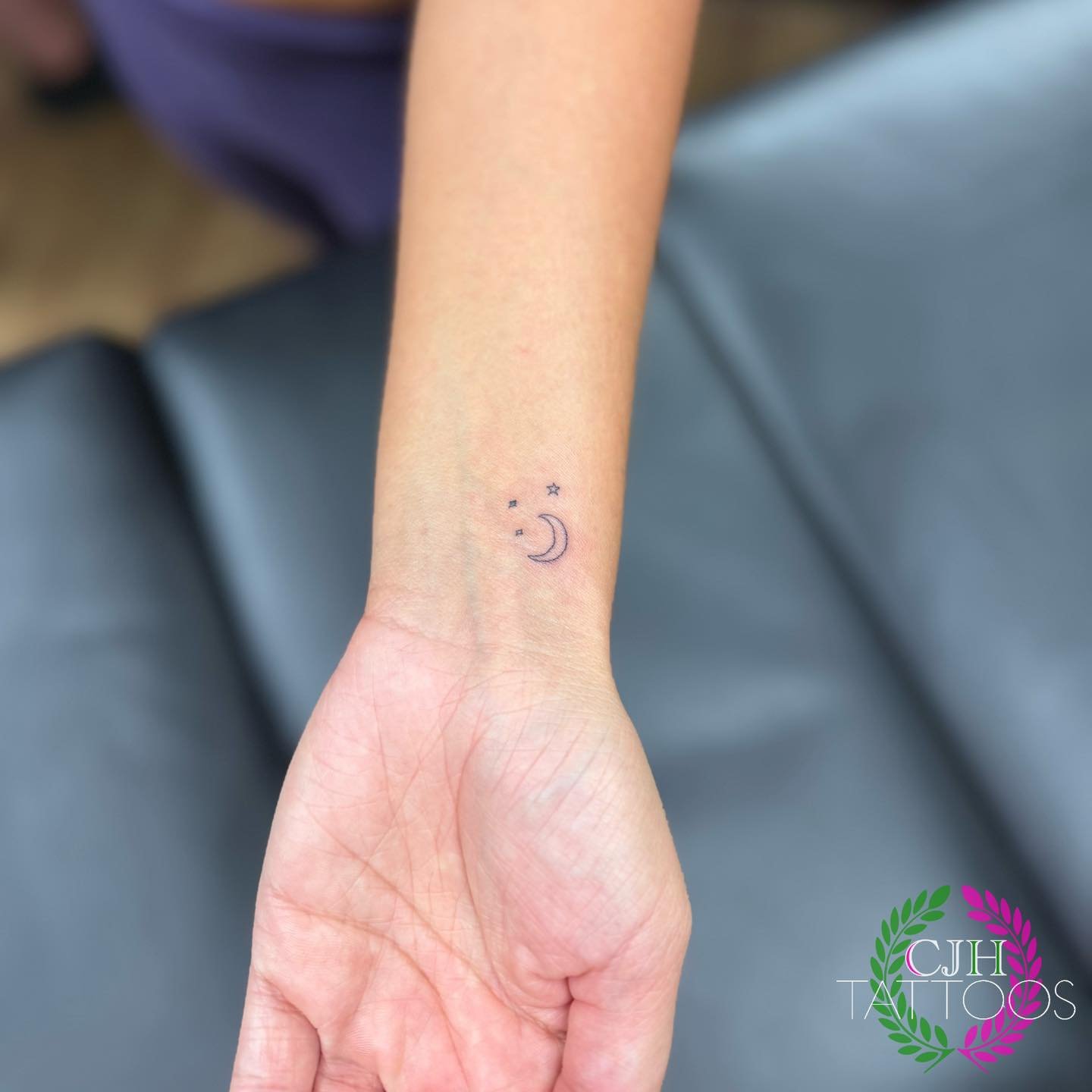 Tattoo by @cjhtattoos — minimalist