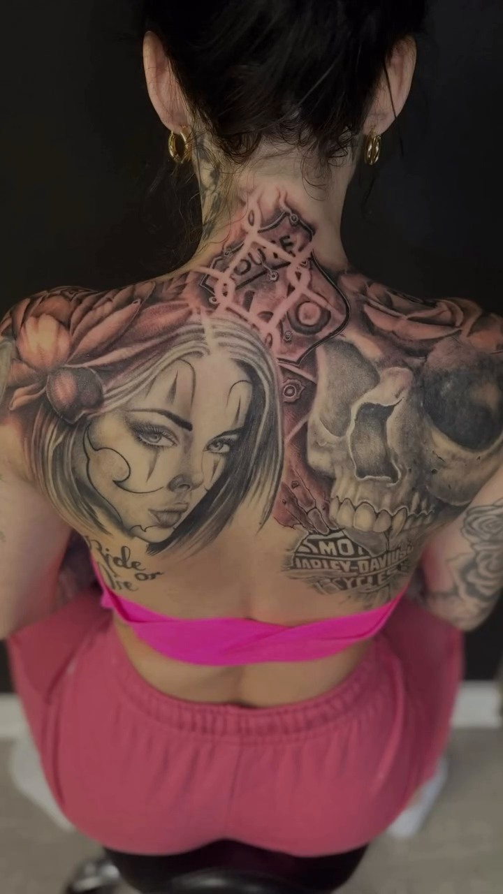 Tattoo by @vkilamb_studiotattoo — realism, black_and_grey