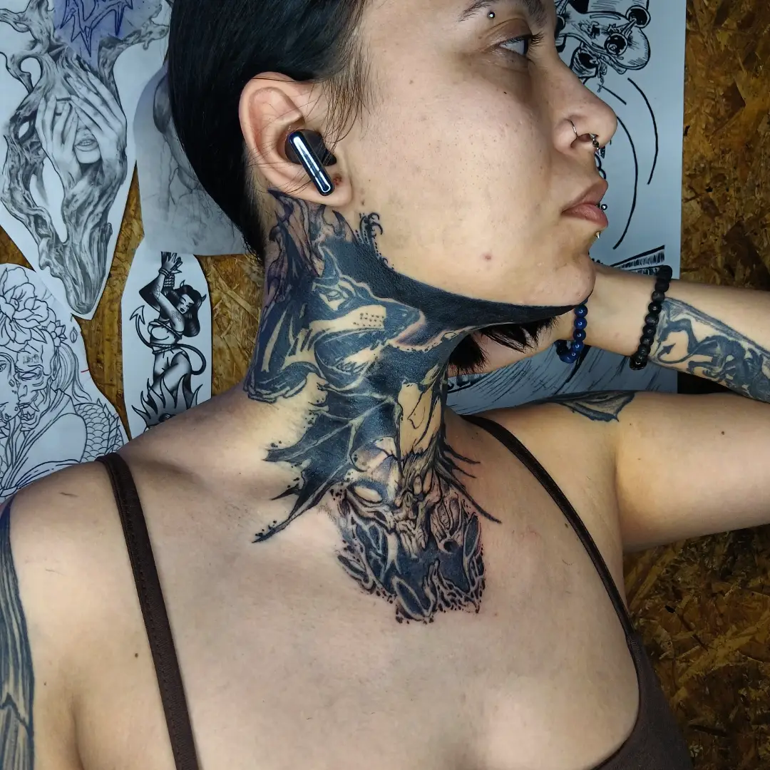 Tattoo by @barragantattoos — dark_realism