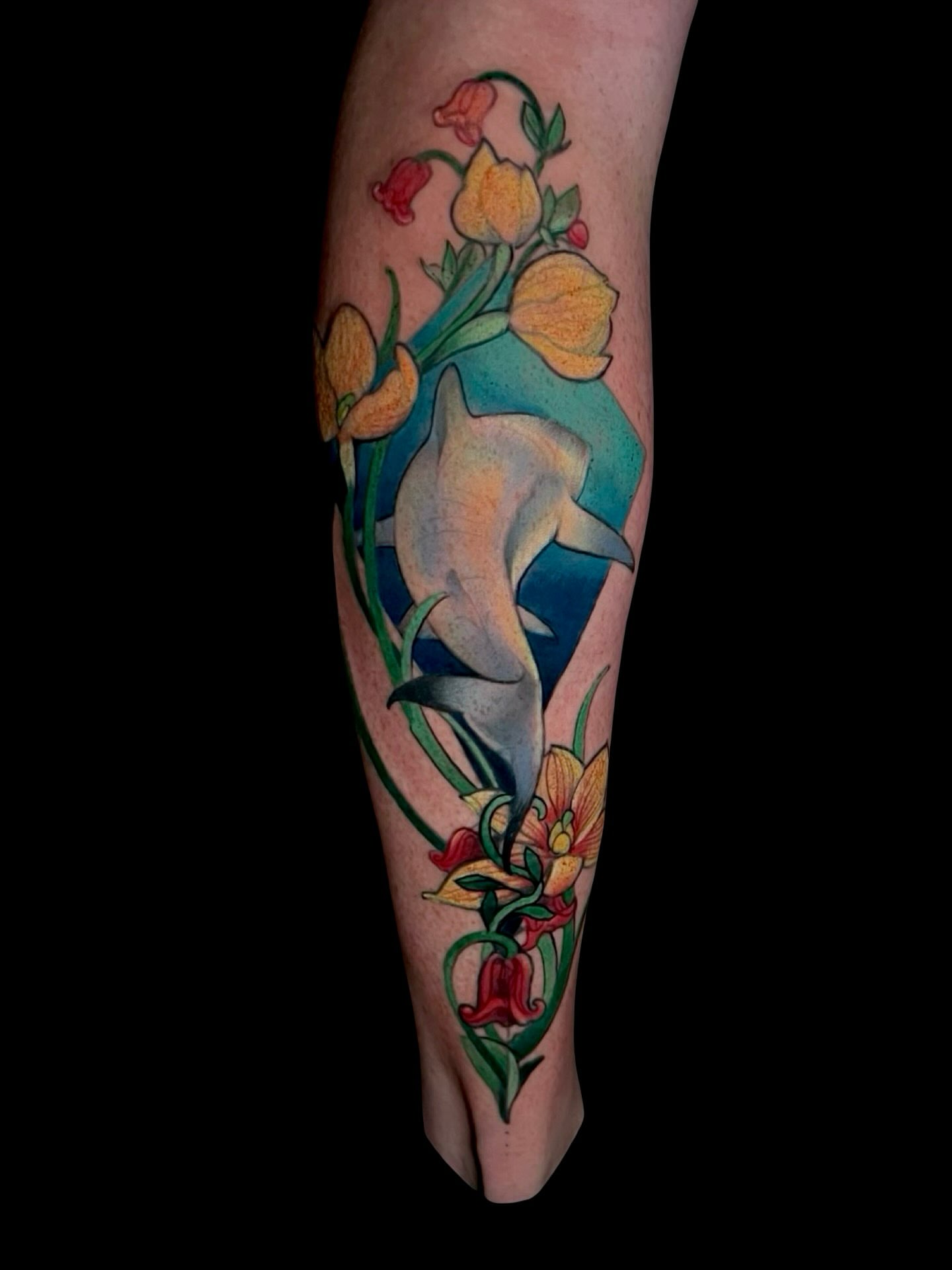 Tattoo by @tattoosbymissamanda — watercolor