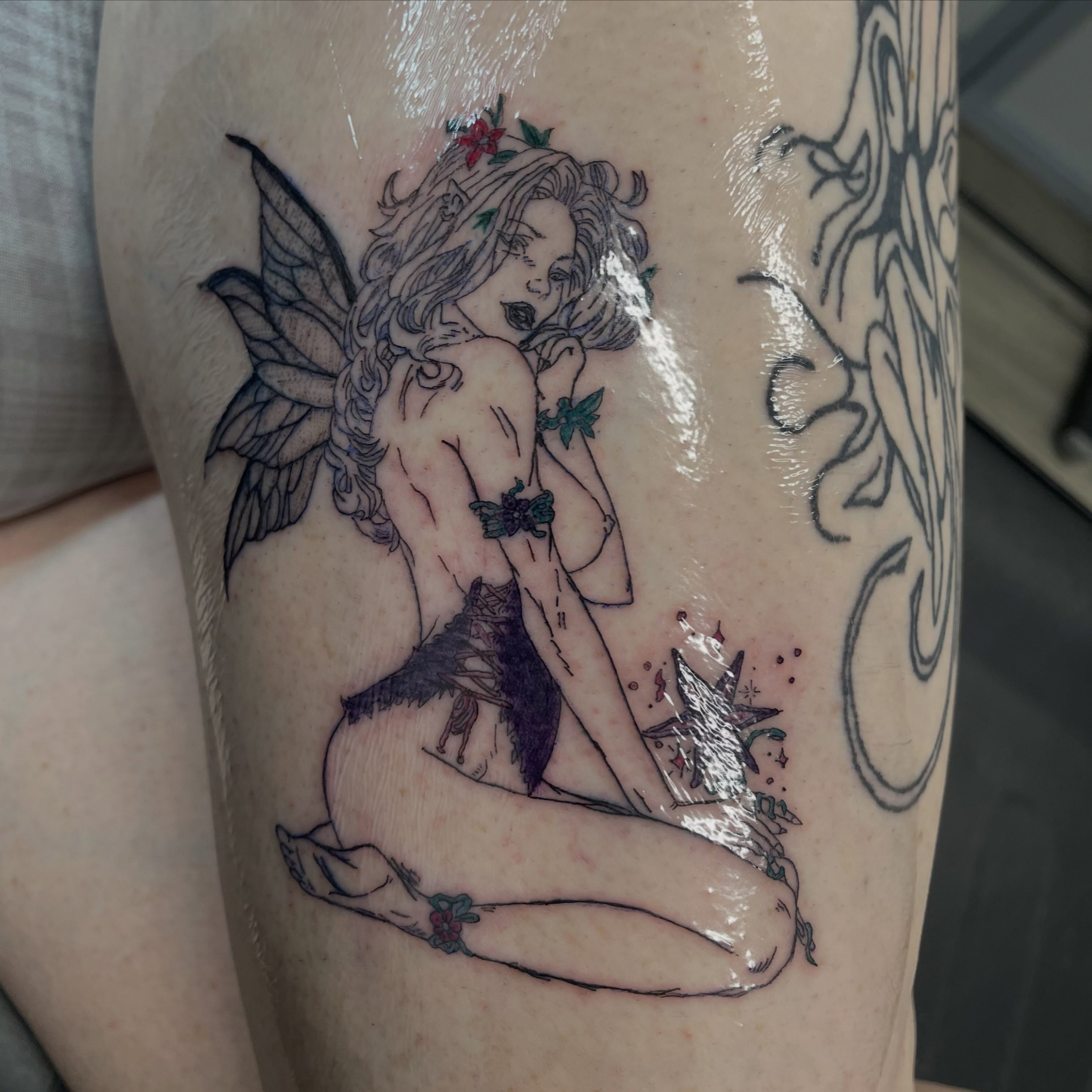 Tattoo by @tattooingren — neo_traditional, black_and_grey