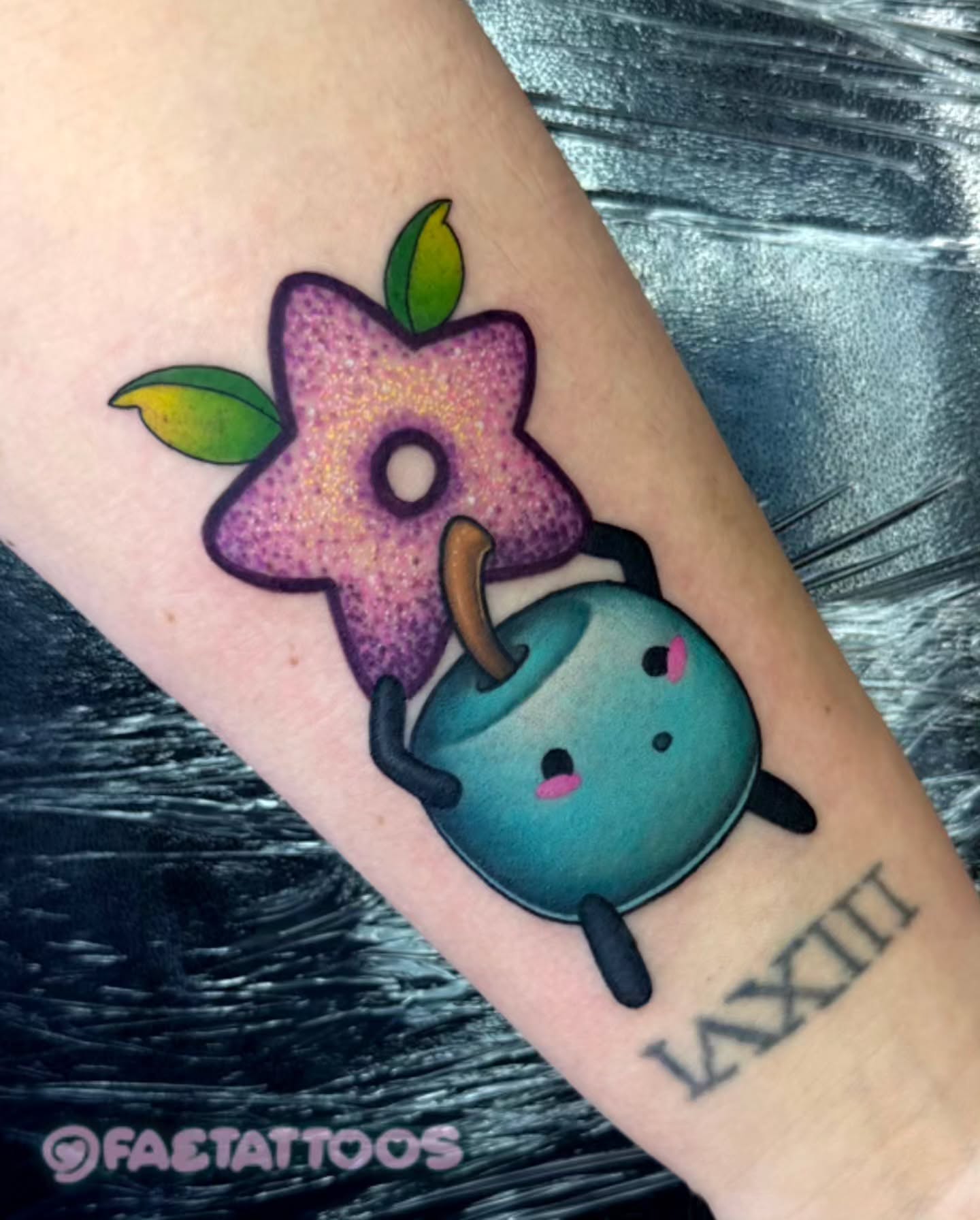 Tattoo by @faetattoos β dotwork, illustrative