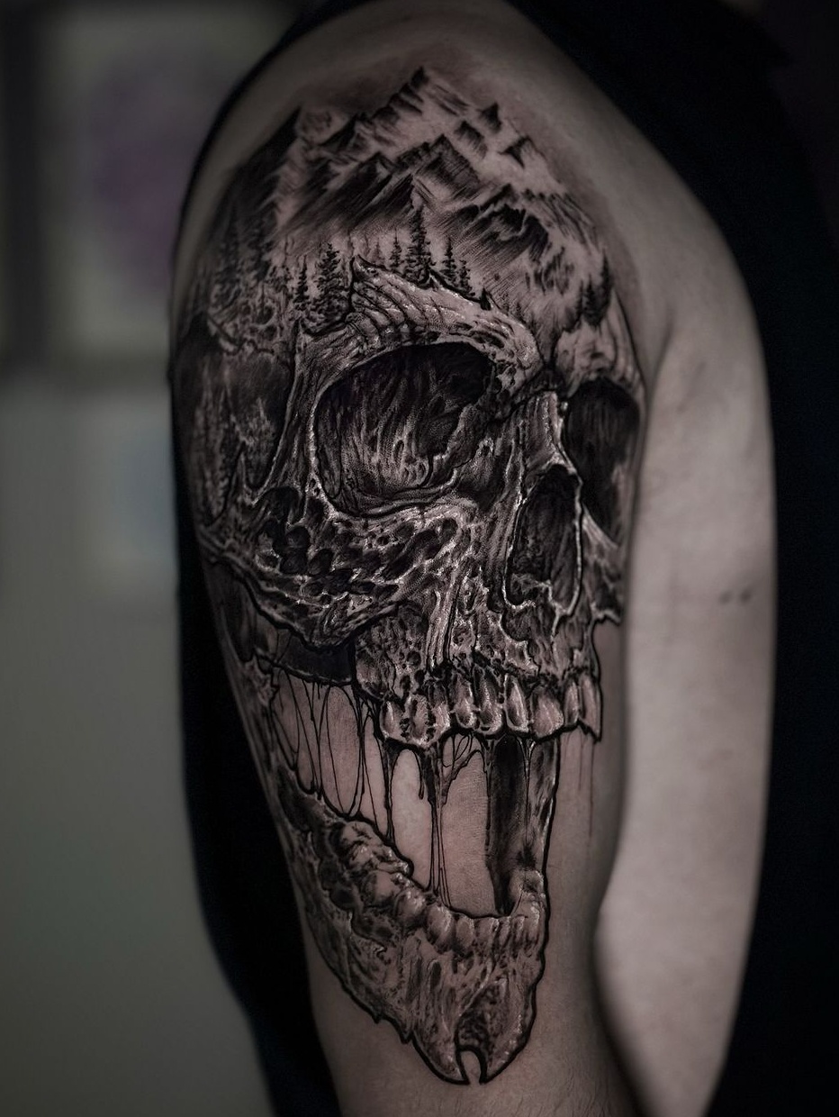 Tattoo by @nathanphillips_art — realism, dark_realism