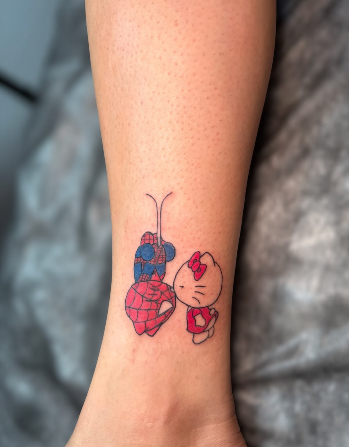 Tattoo by @1916ink — dotwork
