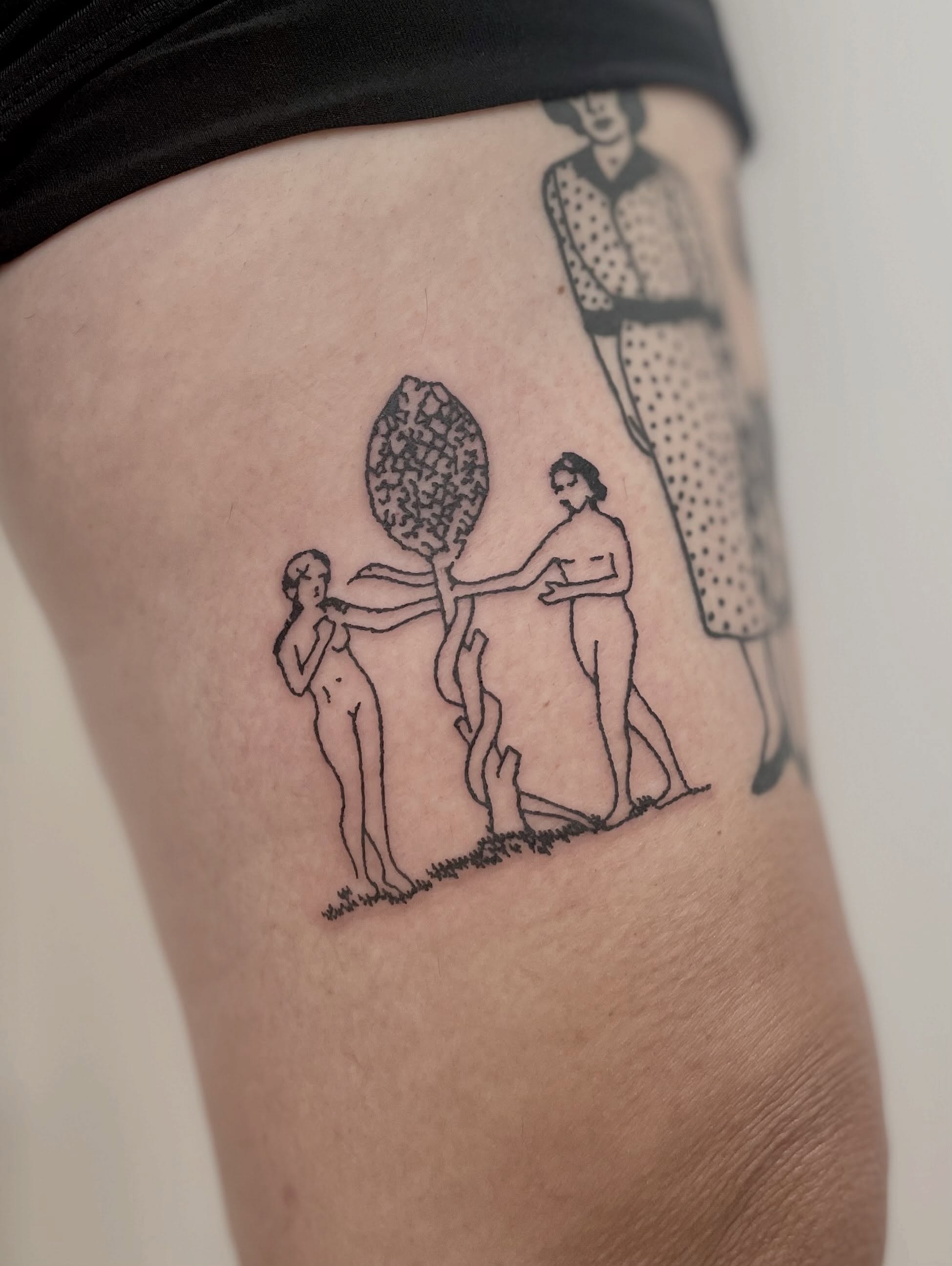 Tattoo by @bartobello — dotwork