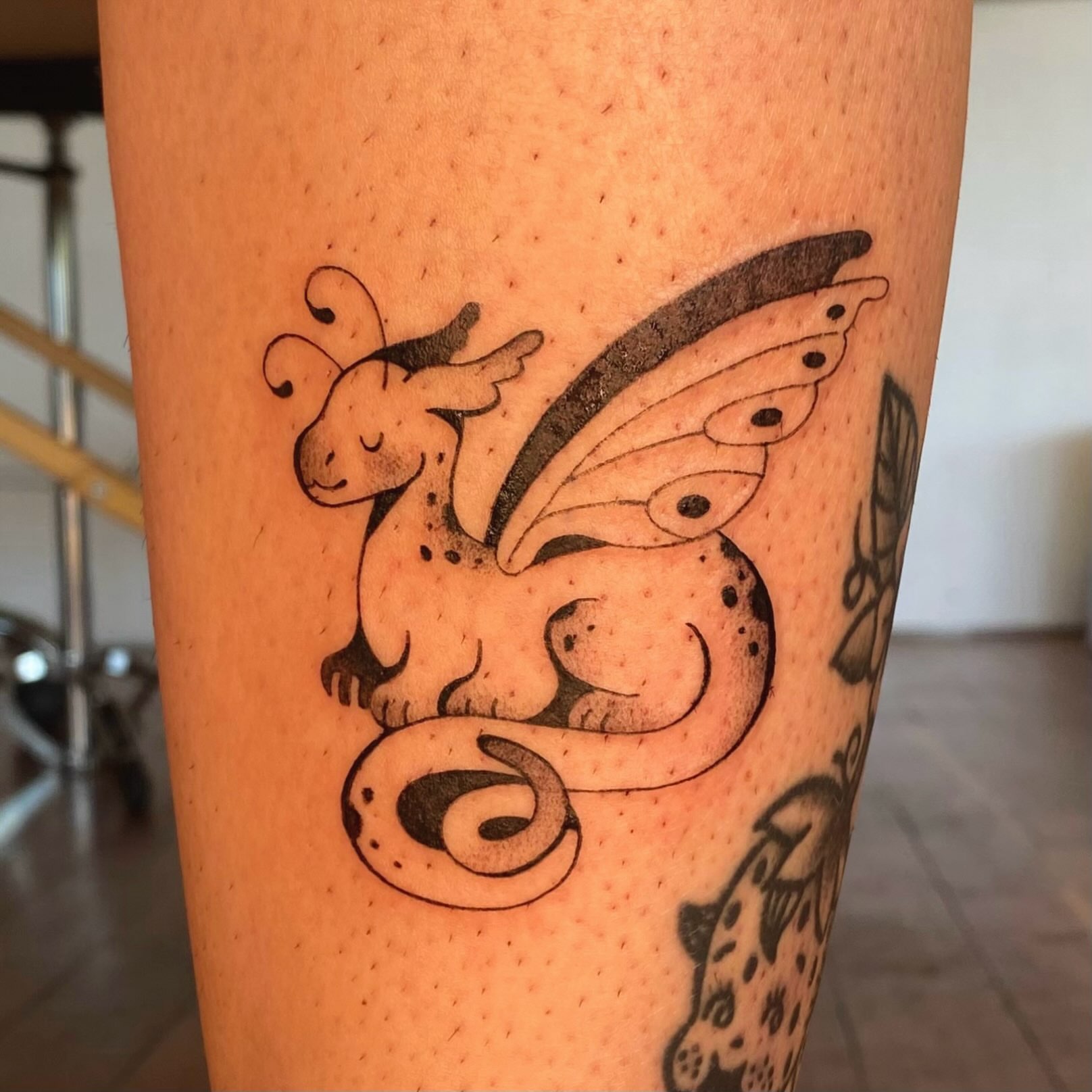 Tattoo by @pure_foolery — dotwork