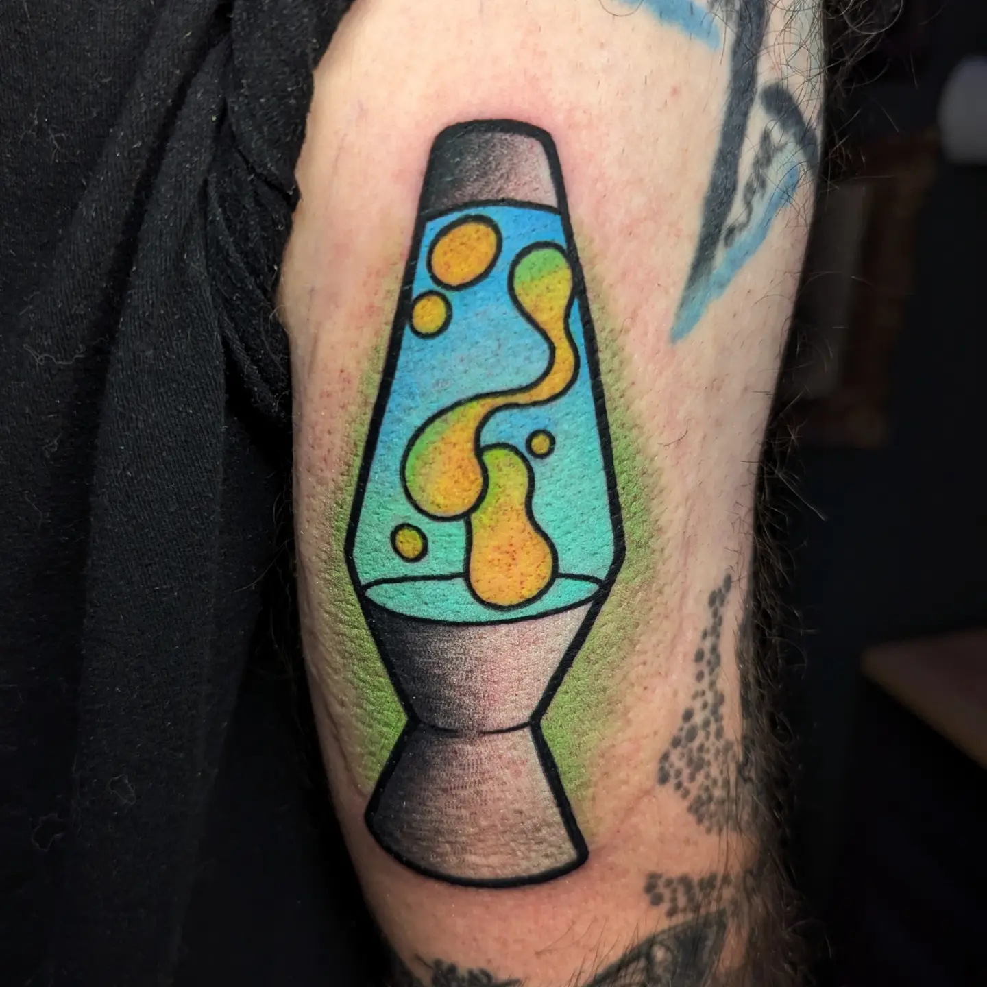 Lava lamp dotwork tattoo on the forearm by 𝐈𝐚𝐧 𝐒𝐞𝐭𝐡 🕷️ Austin