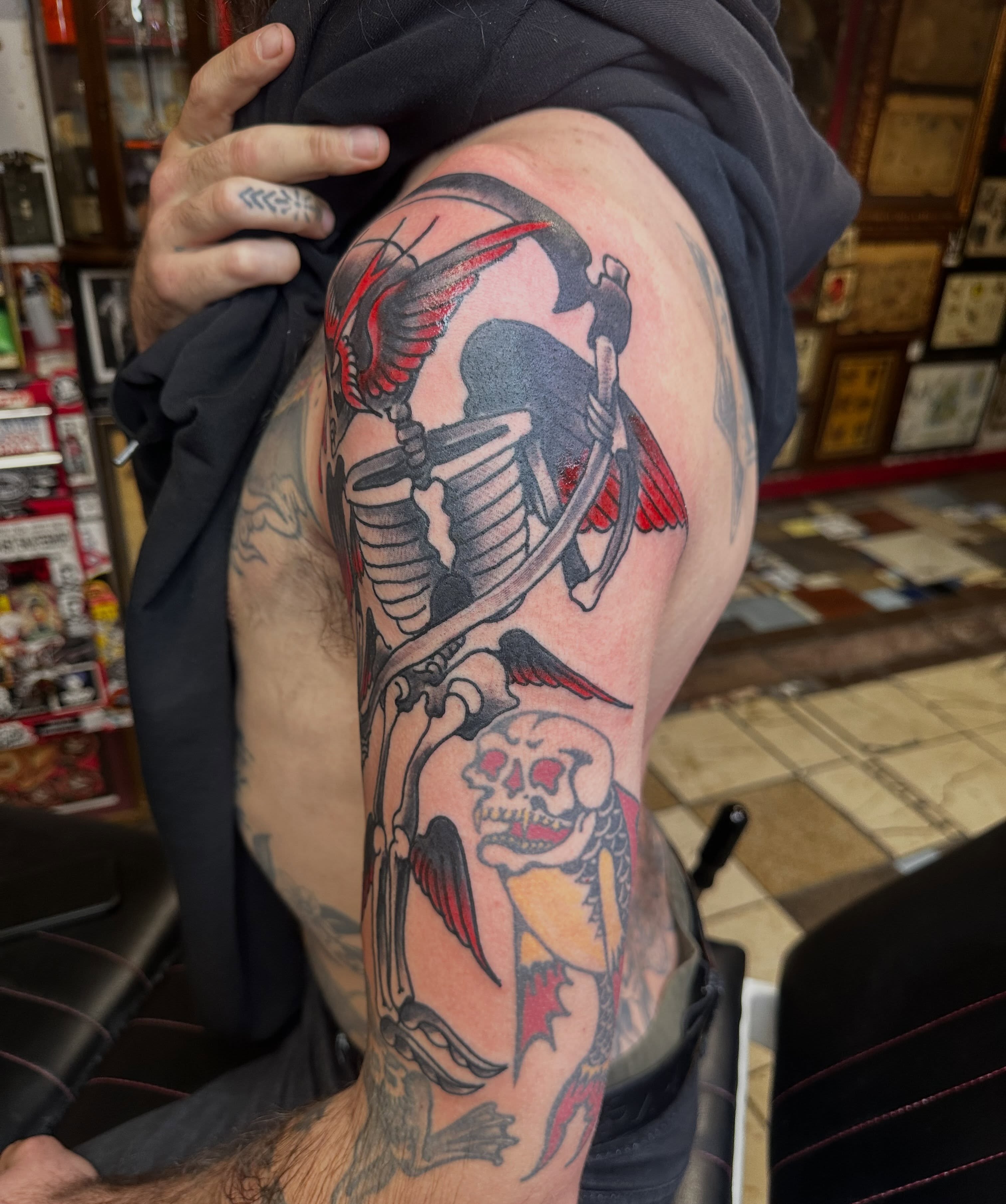 Tattoo by @n8harmon — american_traditional