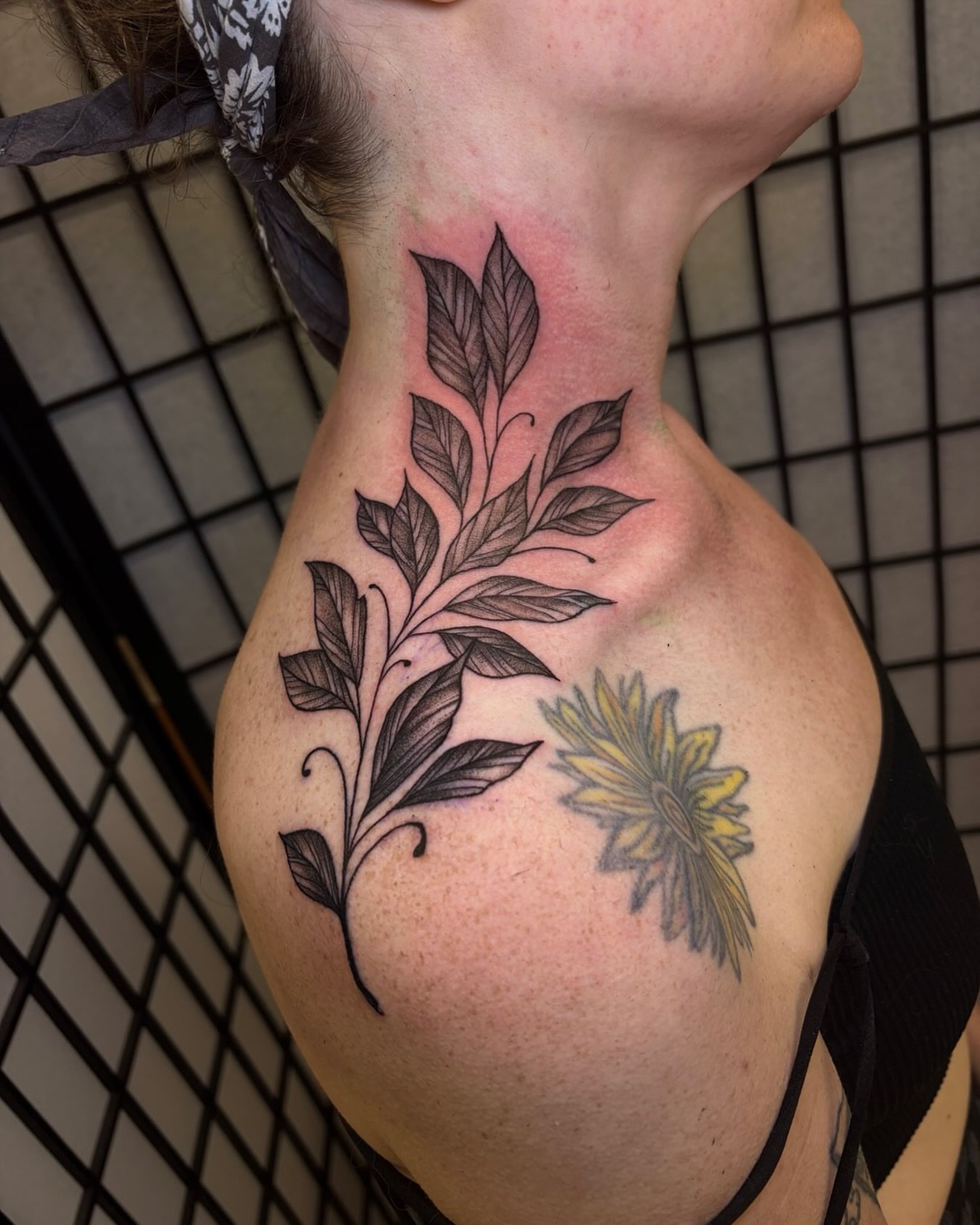 Tattoo by @kreidtattoo — black_and_grey