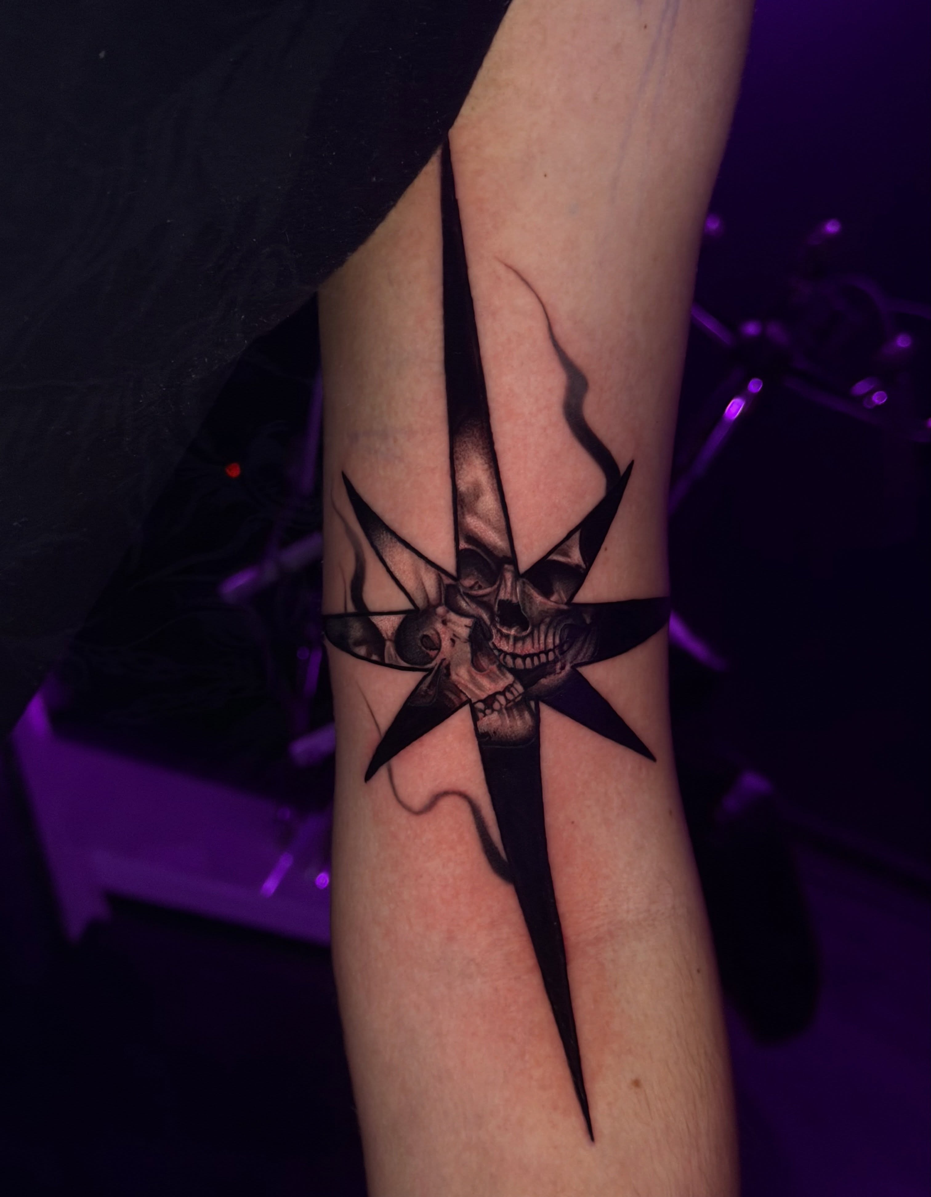 Tattoo by @tattoosbygiovanni — dark_realism, black_and_grey