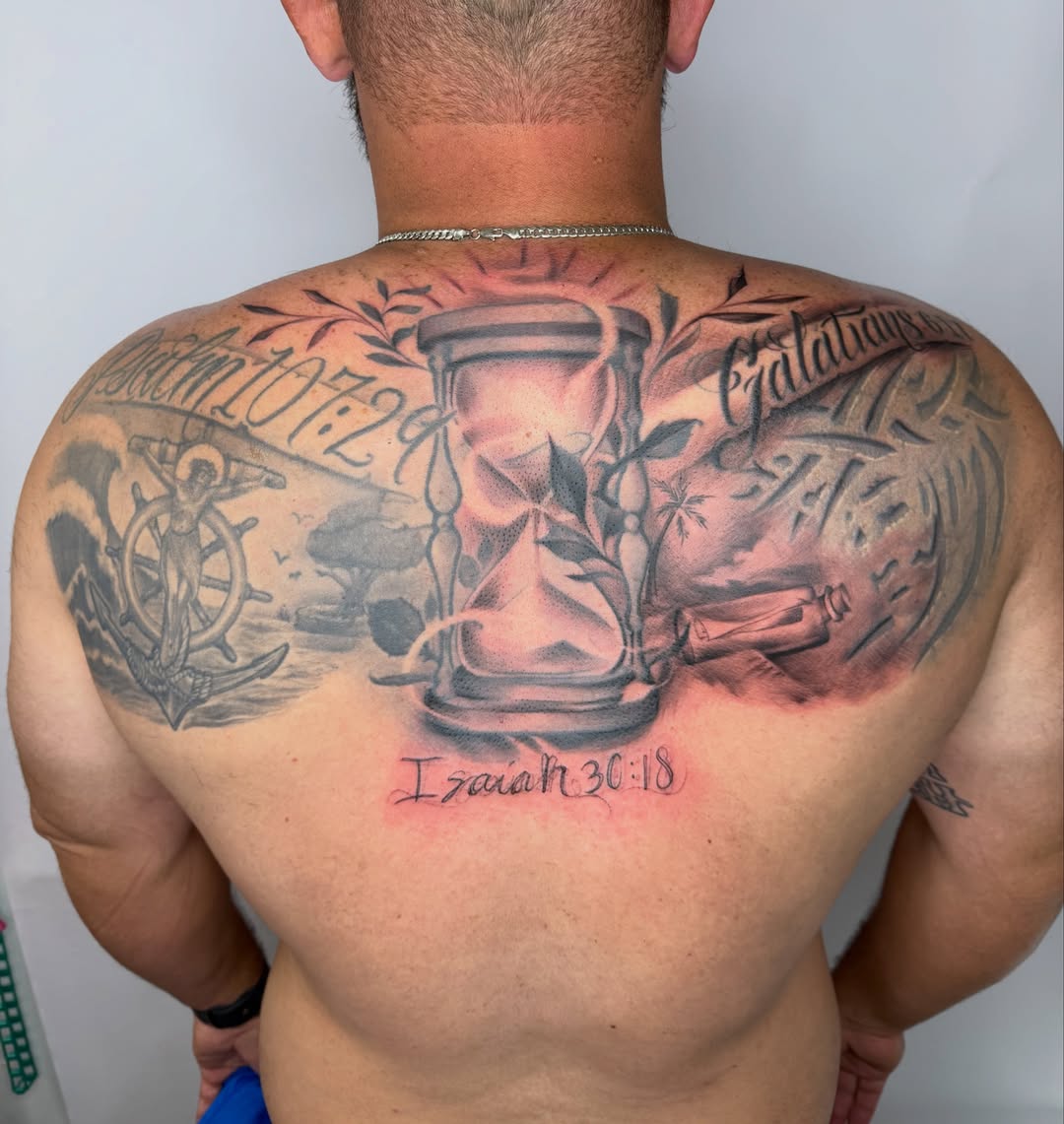 Tattoo by @tabootattys — realism, black_and_grey