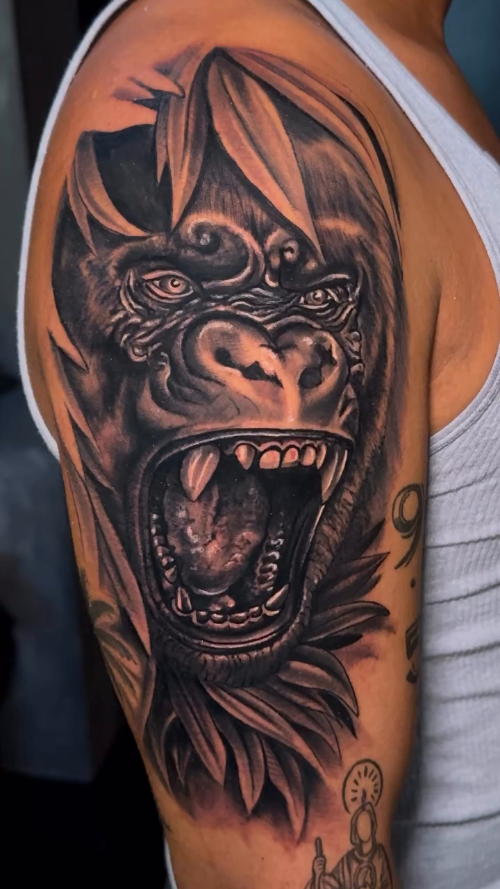 Tattoo by @_dannytats — realism, black_and_grey