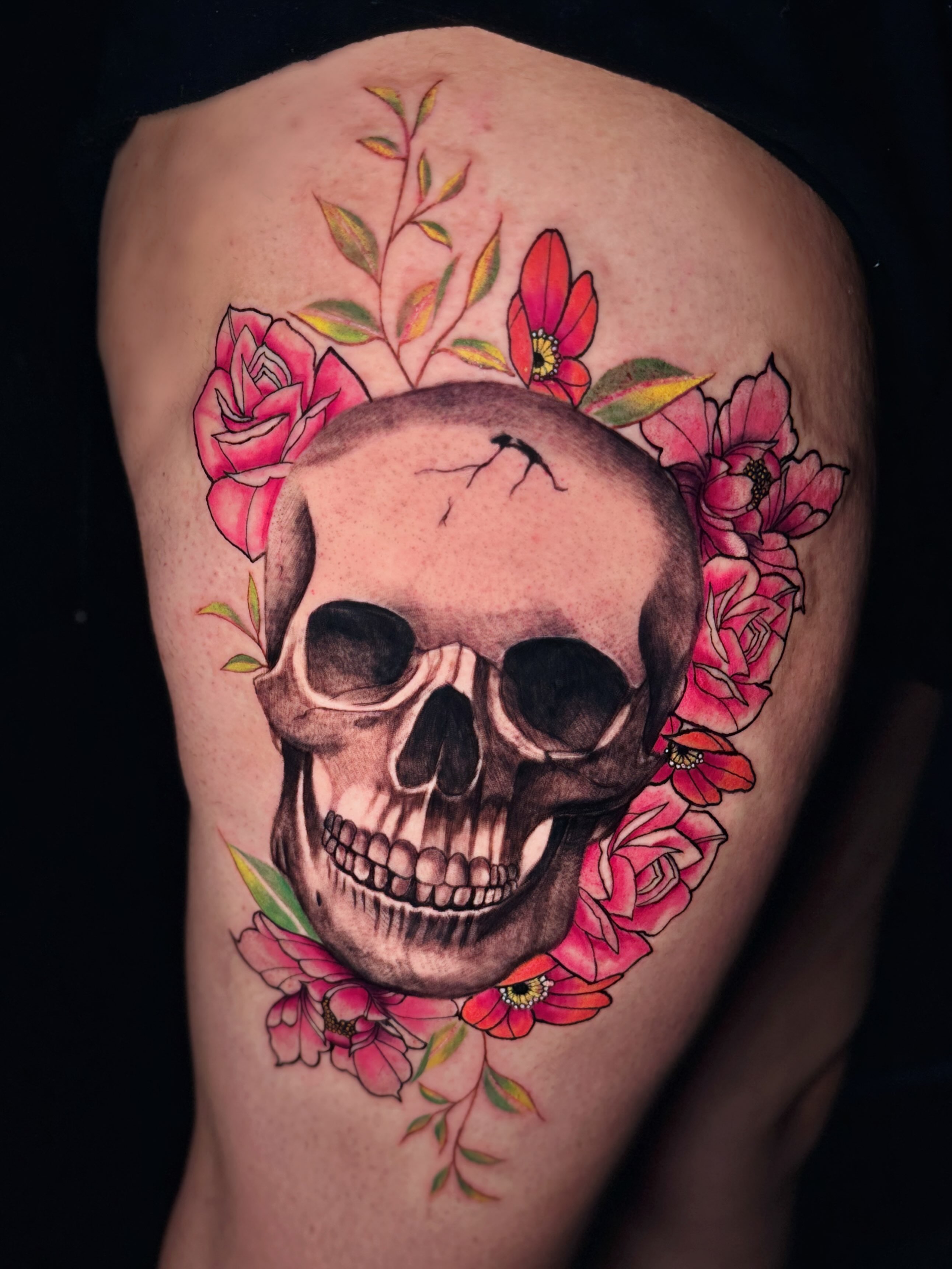 Tattoo by @needlenikki — realism, watercolor