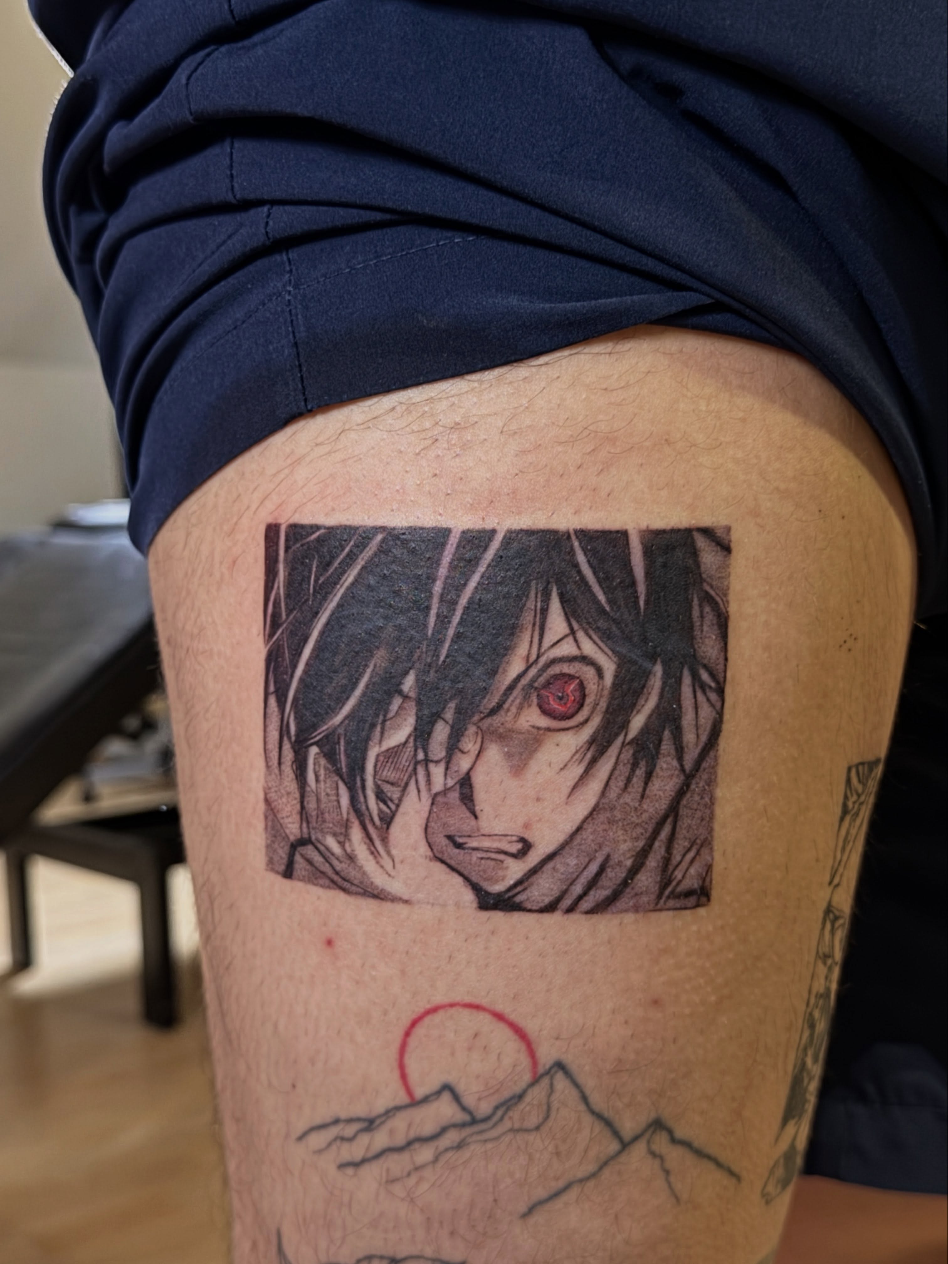 Tattoo by @needlenikki — anime