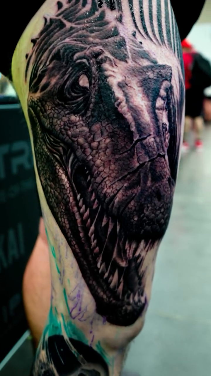 Tattoo by @chanler_tattoos — realism, dark_realism