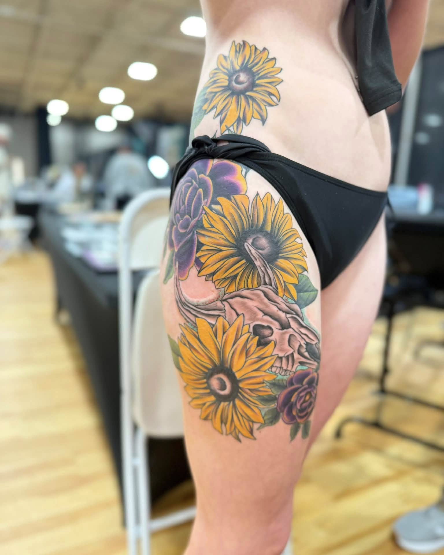 Tattoo by @boeshane — american_traditional, dotwork