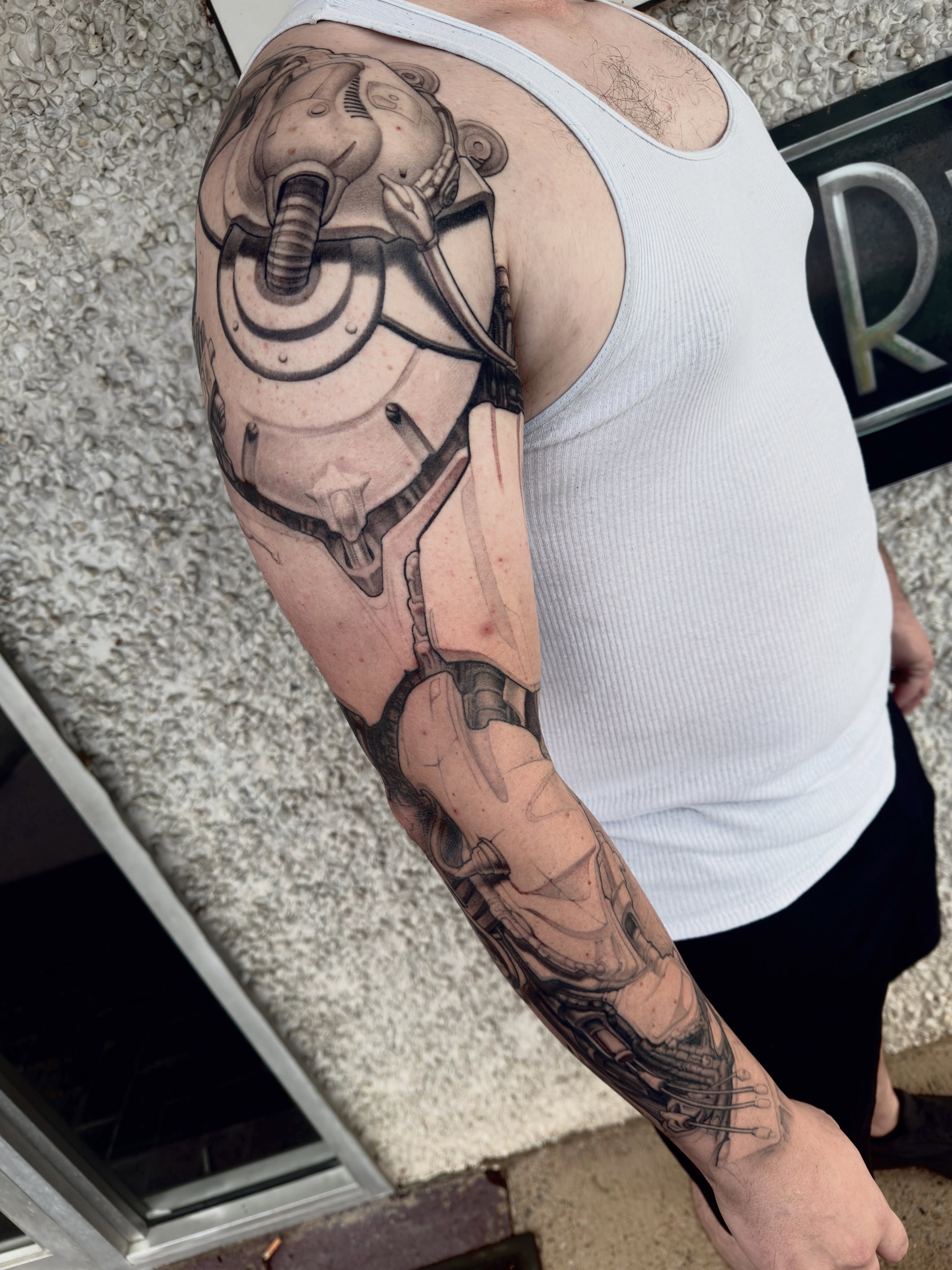 Tattoo by @jakekirkdoesthemtattoos — realism, black_and_grey