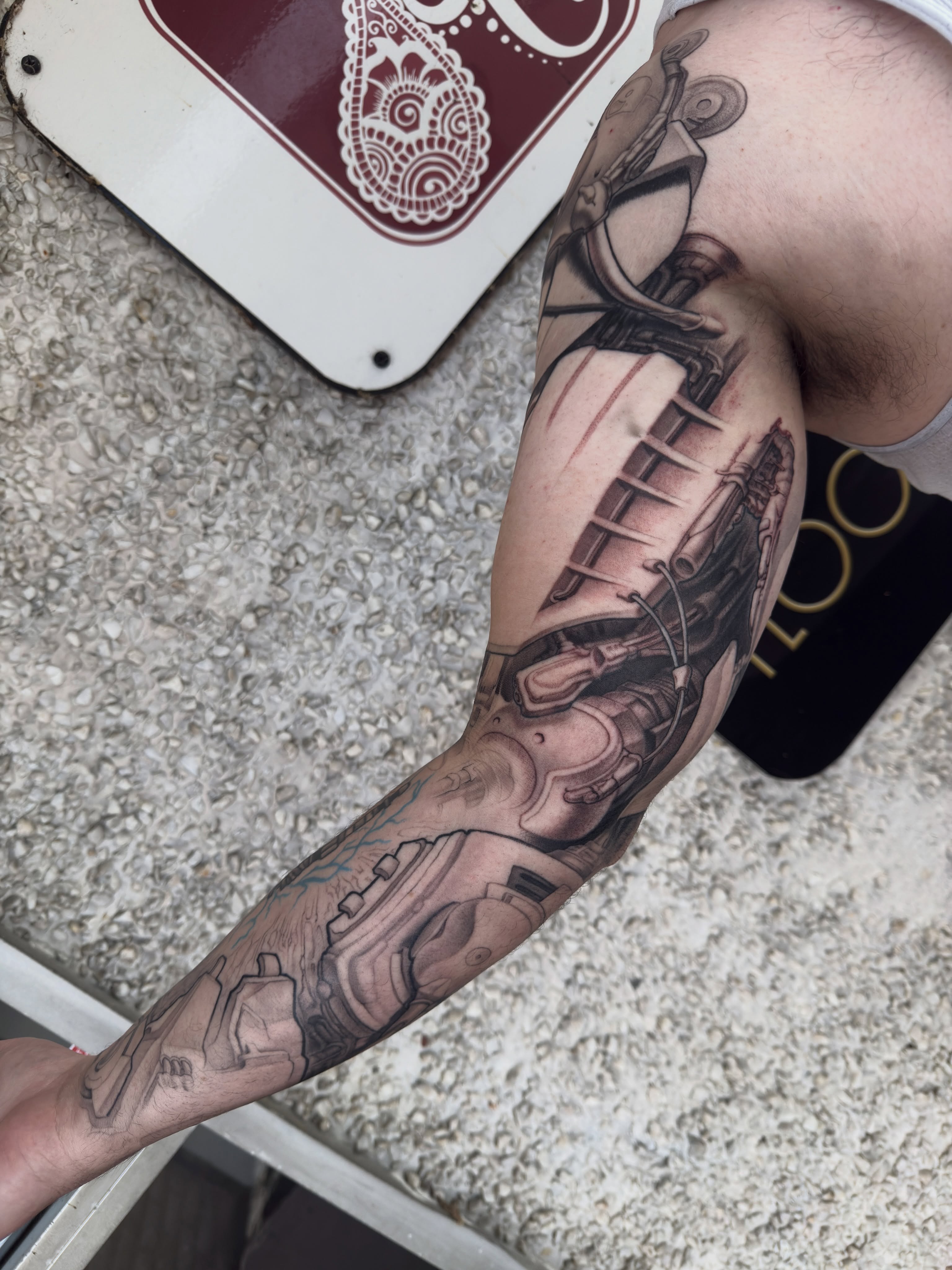 Tattoo by @jakekirkdoesthemtattoos — black_and_grey
