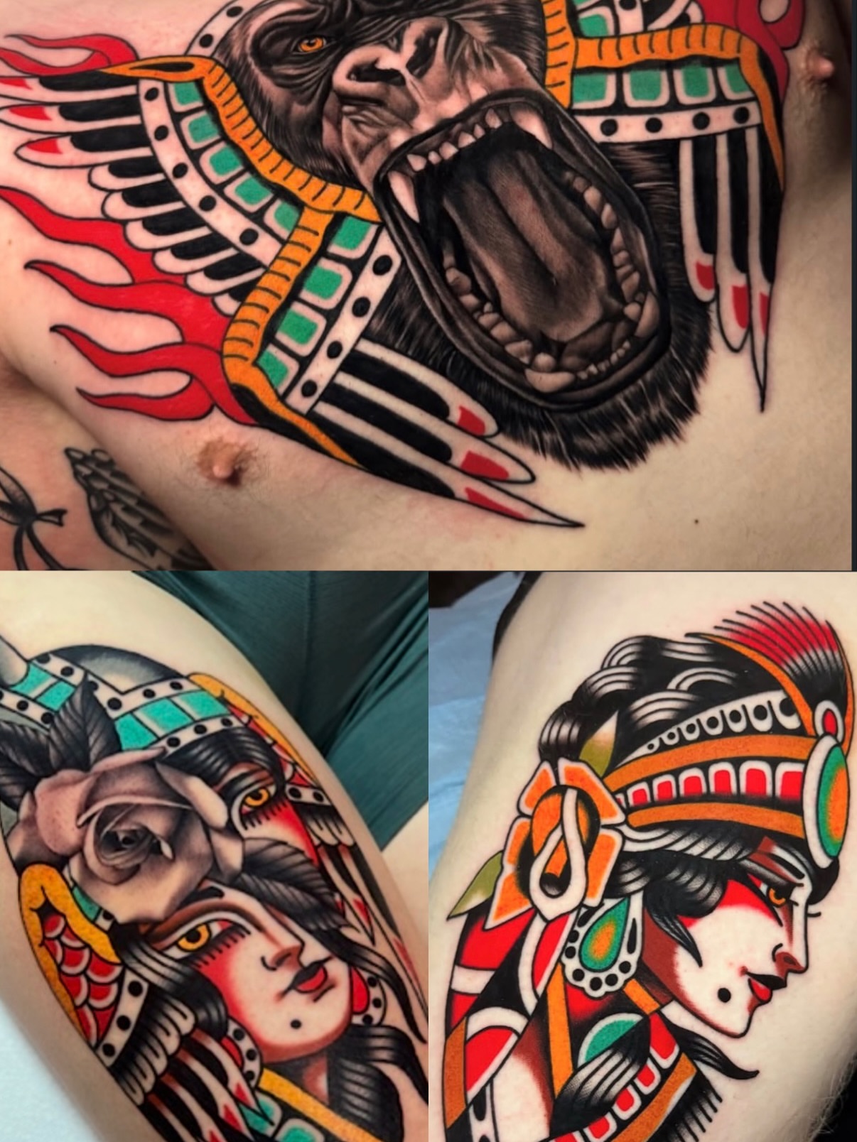 Tattoo by @jimmy_snaz — american_traditional, neo_traditional