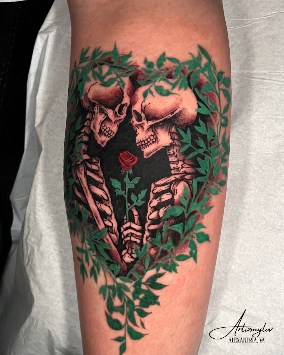 Tattoo by @artizmylov — realism, dark_realism