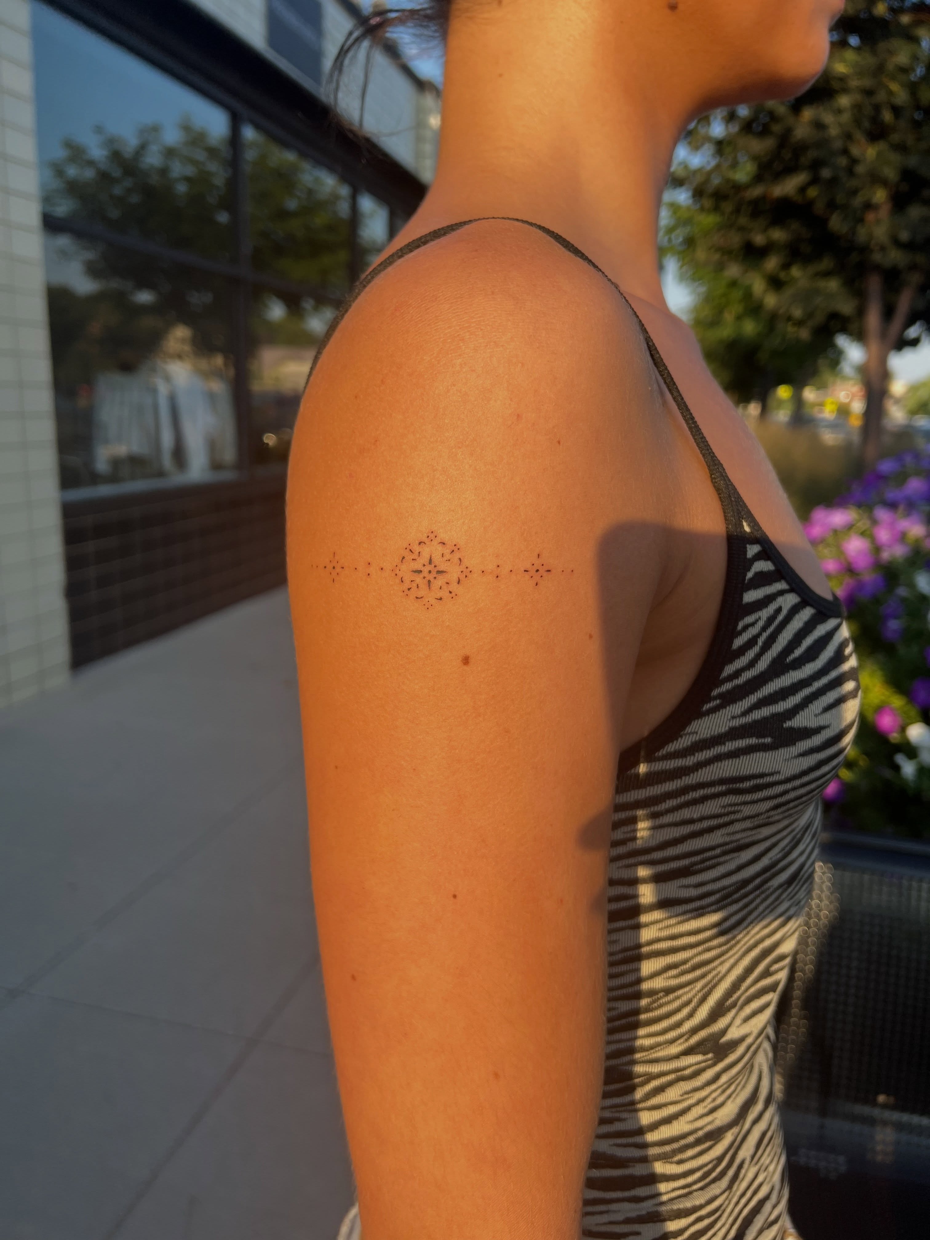 Tattoo by @divagirl_superstar — dotwork