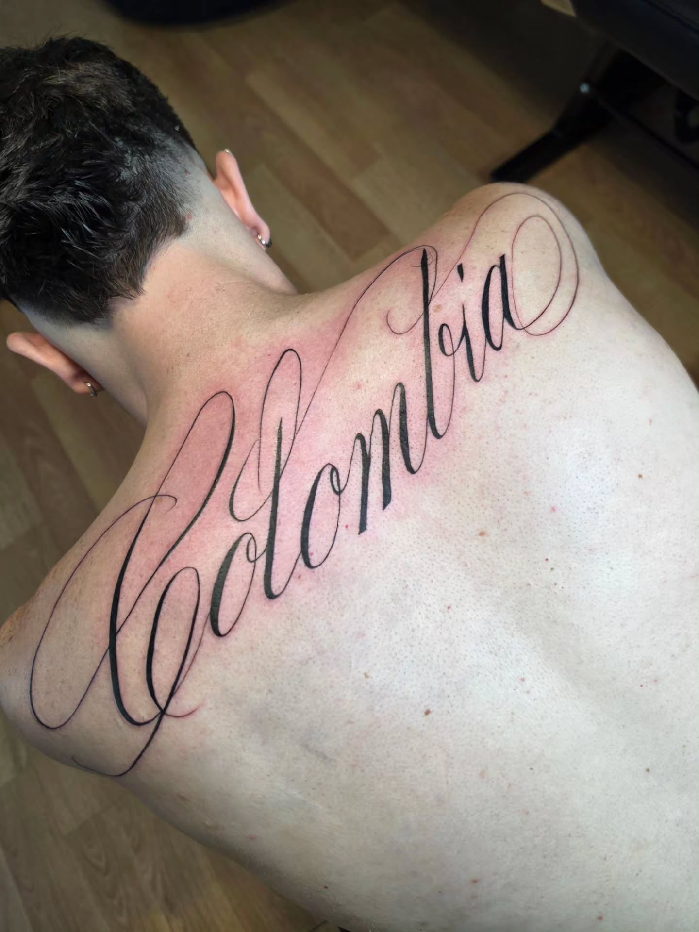 Tattoo by @juanes_lopez06 — lettering_script