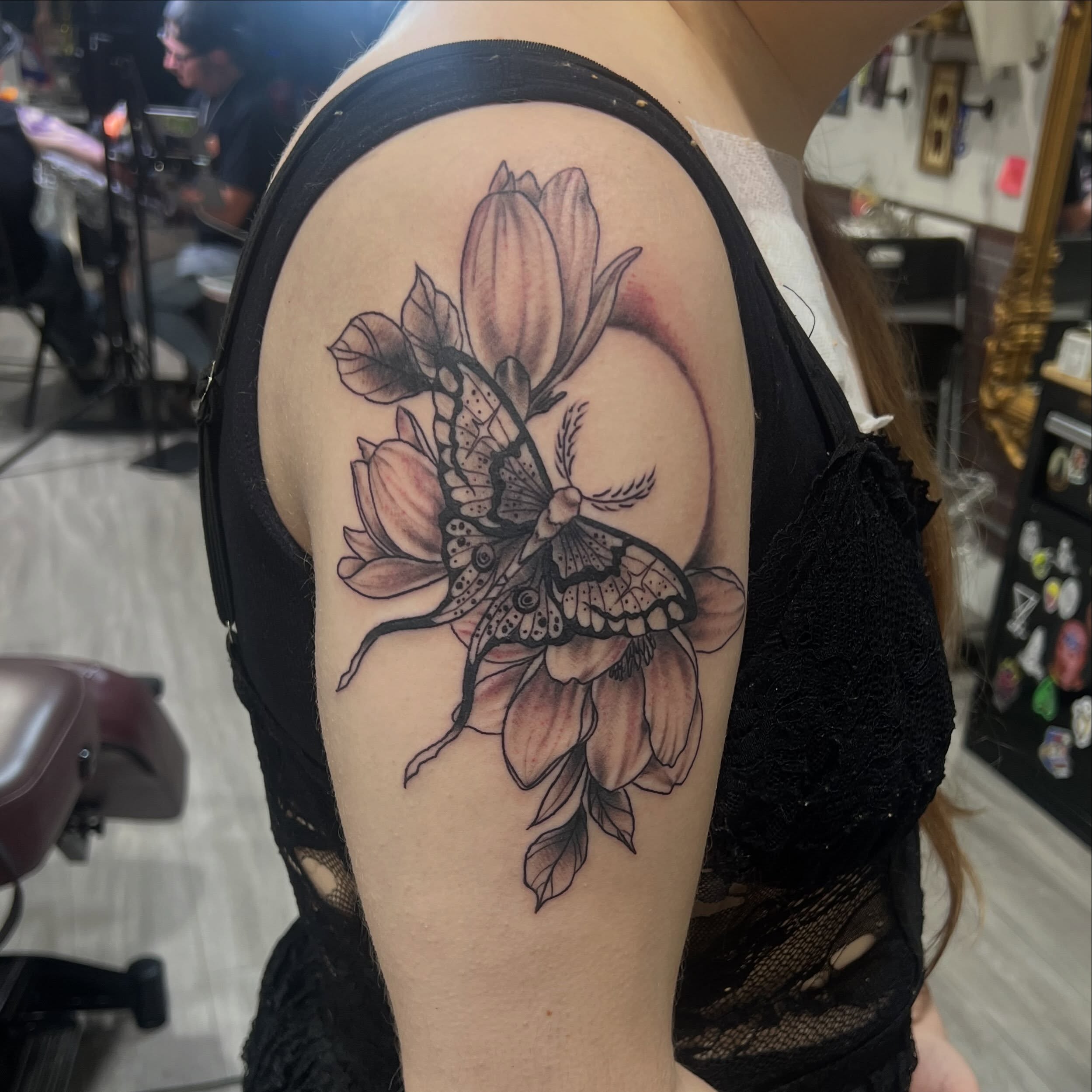 Tattoo by @neotrashace — realism, black_and_grey