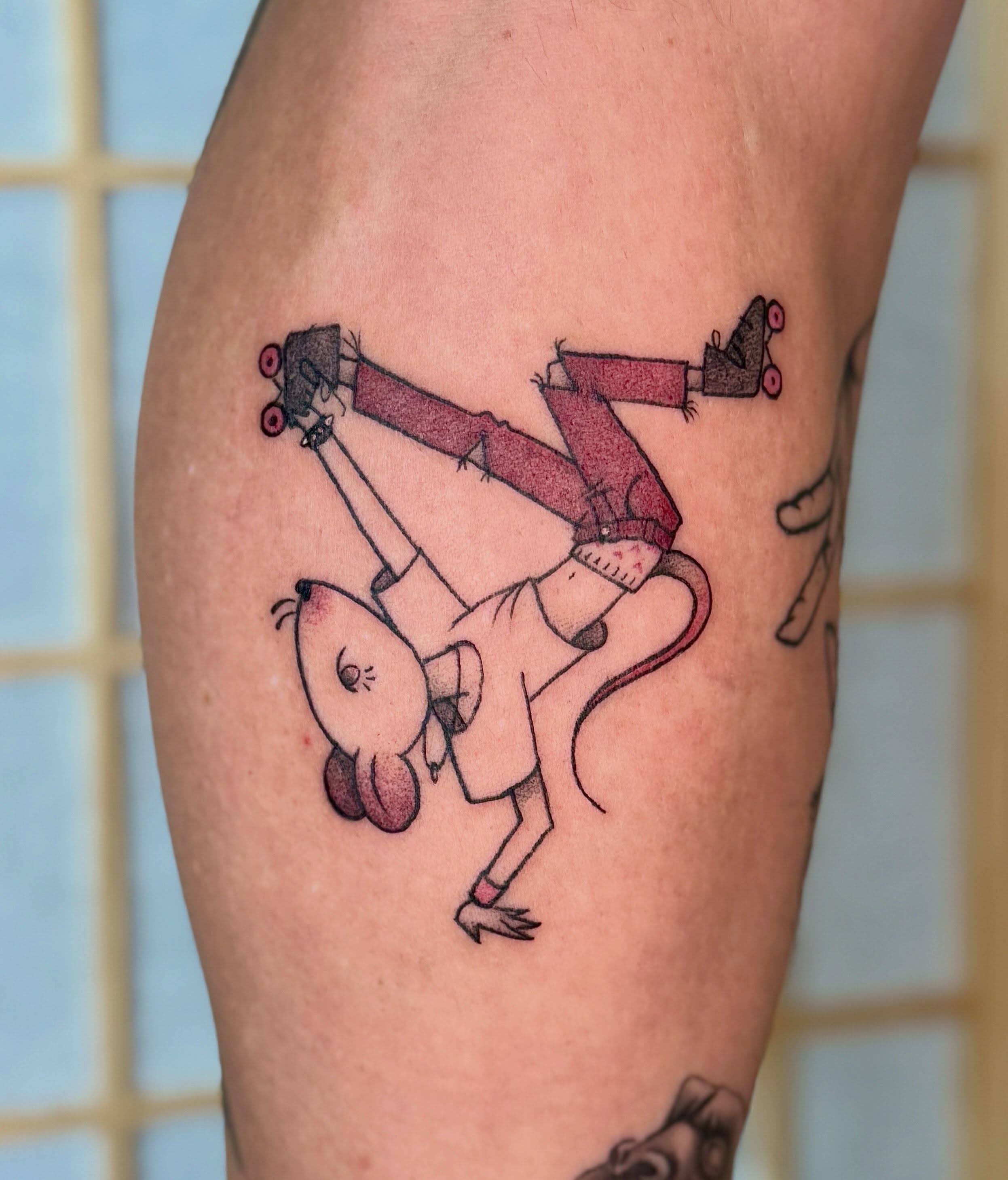 Tattoo by @pollenpowder — illustrative