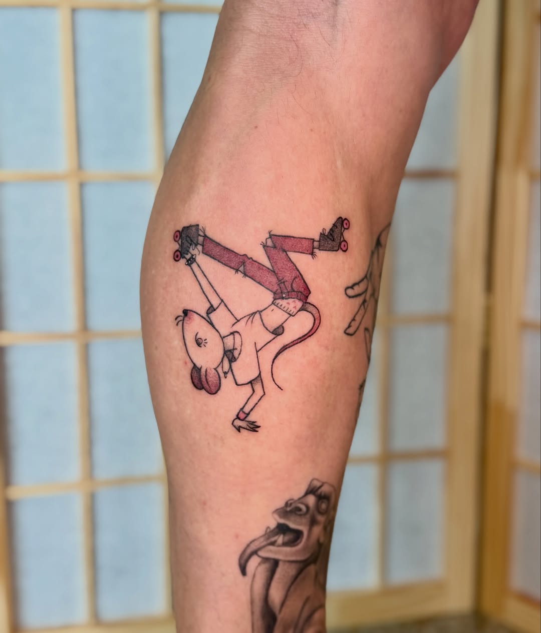 Tattoo by @pollenpowder — illustrative