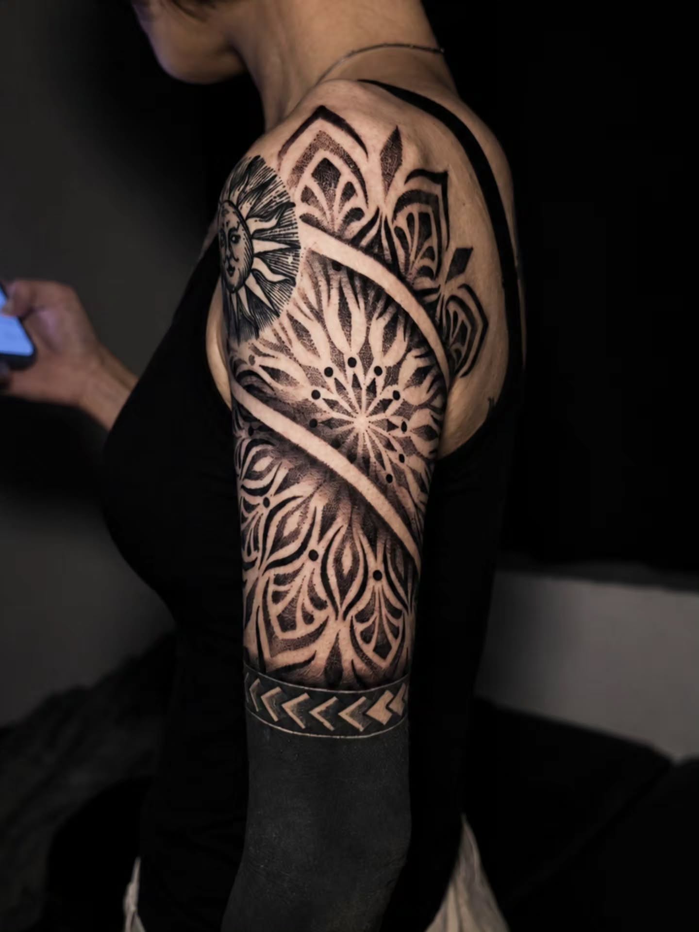 Tattoo by @toa_monti — geometric