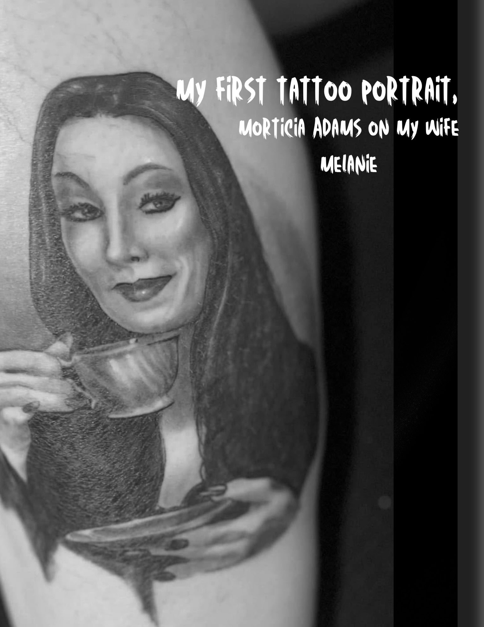 Tattoo by @lamarbodyart — realism