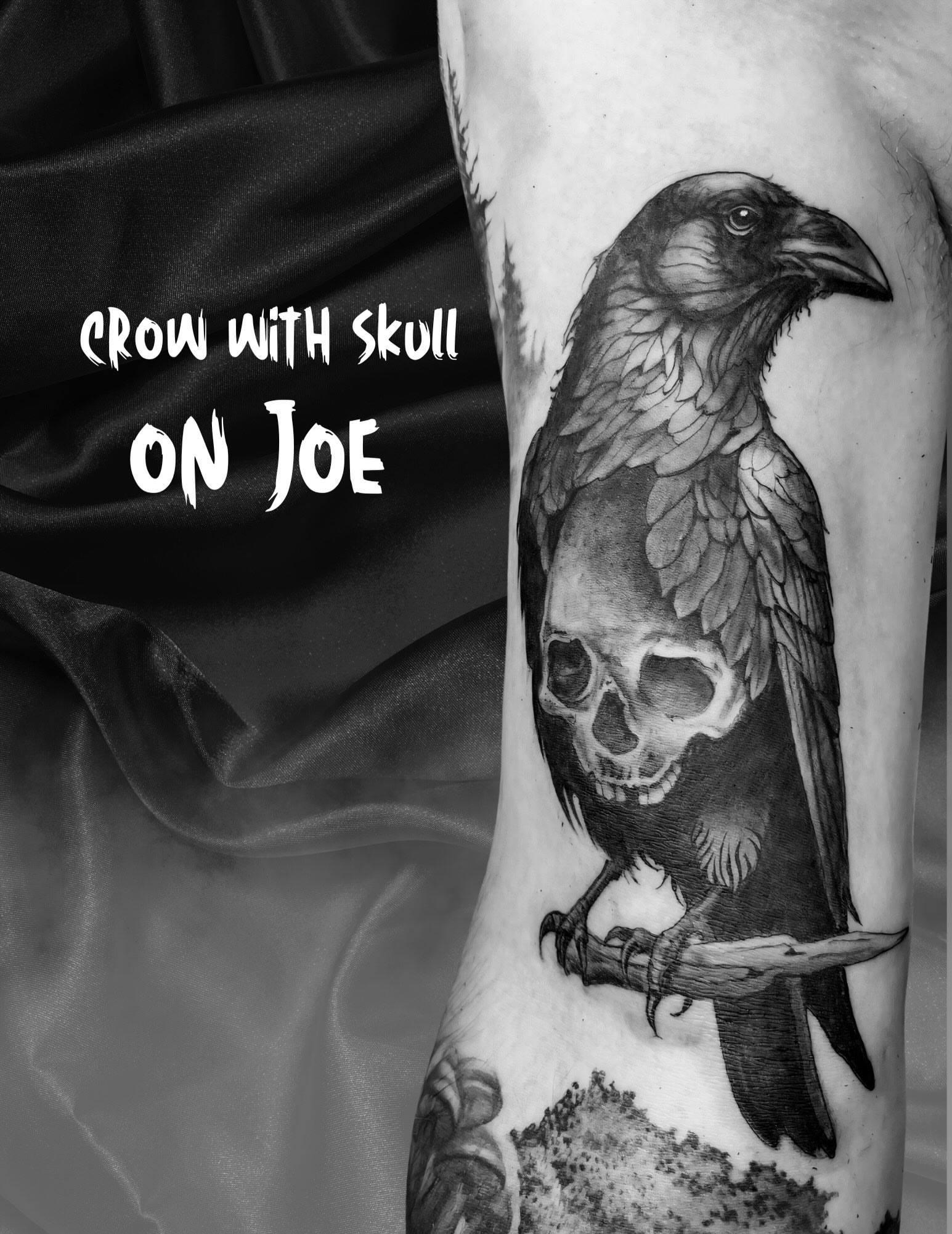 Tattoo by @lamarbodyart — black_and_grey, realism
