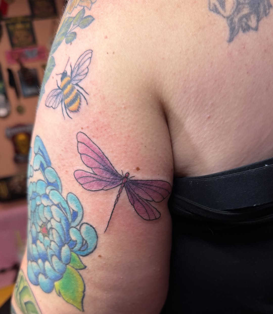 Tattoo by @crystal_rose_art_ — new_school