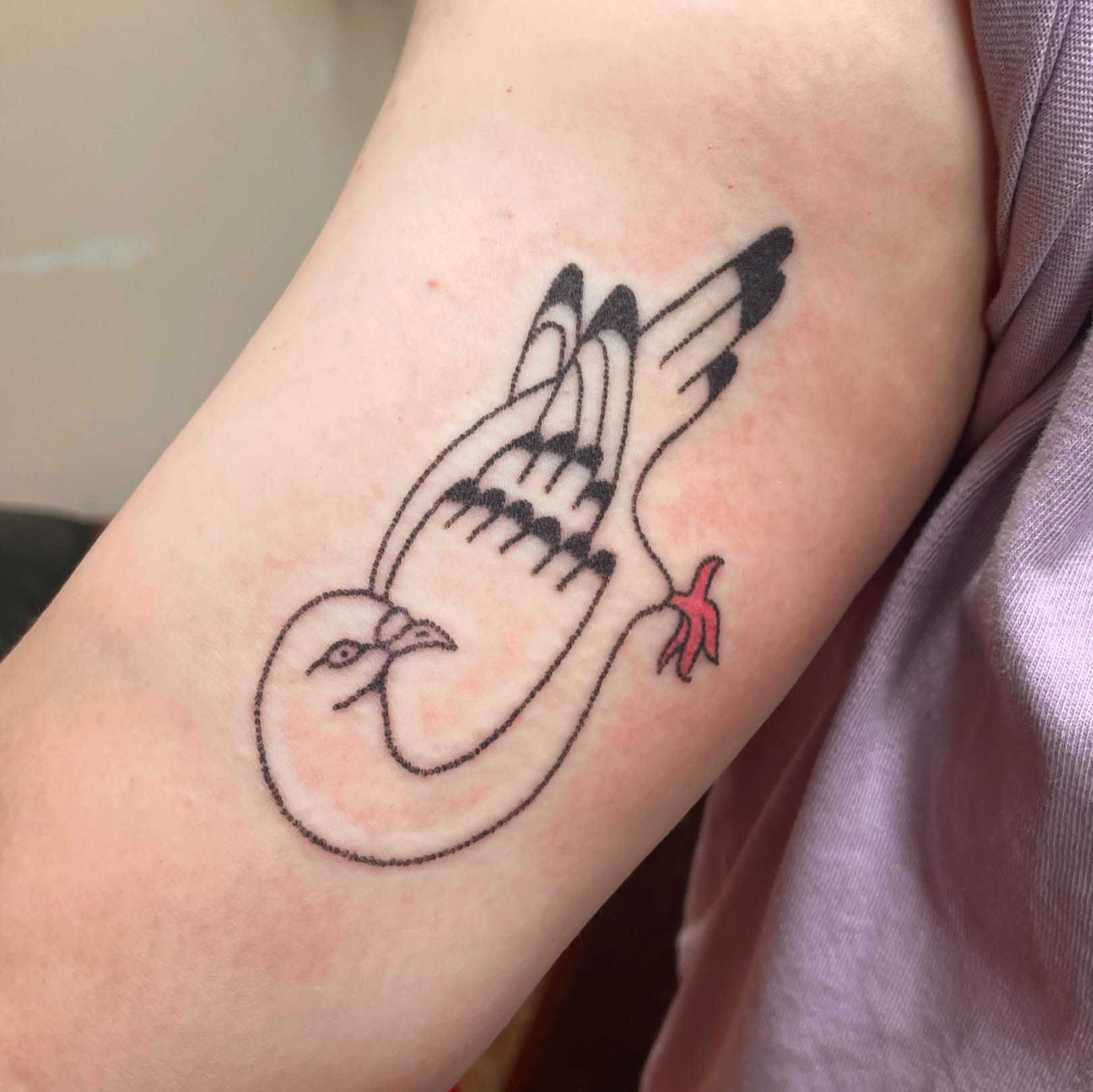 Tattoo by @roepoke — minimalist