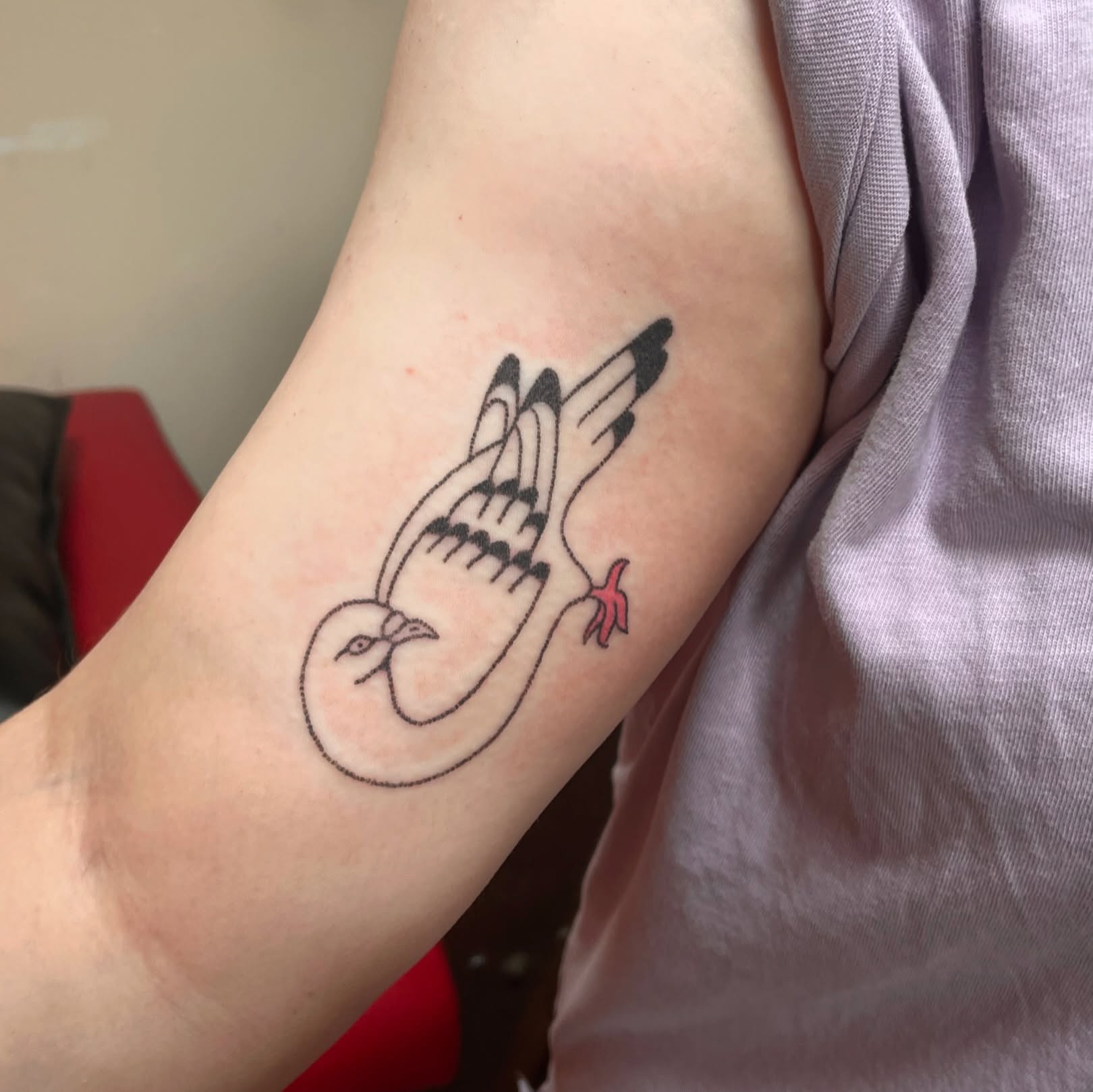 Tattoo by @roepoke — minimalist