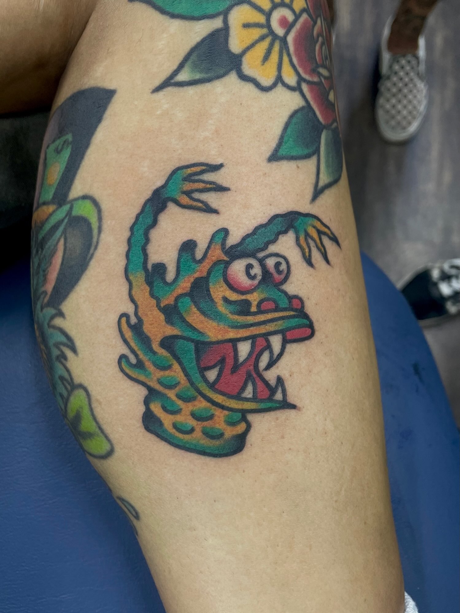 Tattoo by @diamonddavetats — american_traditional