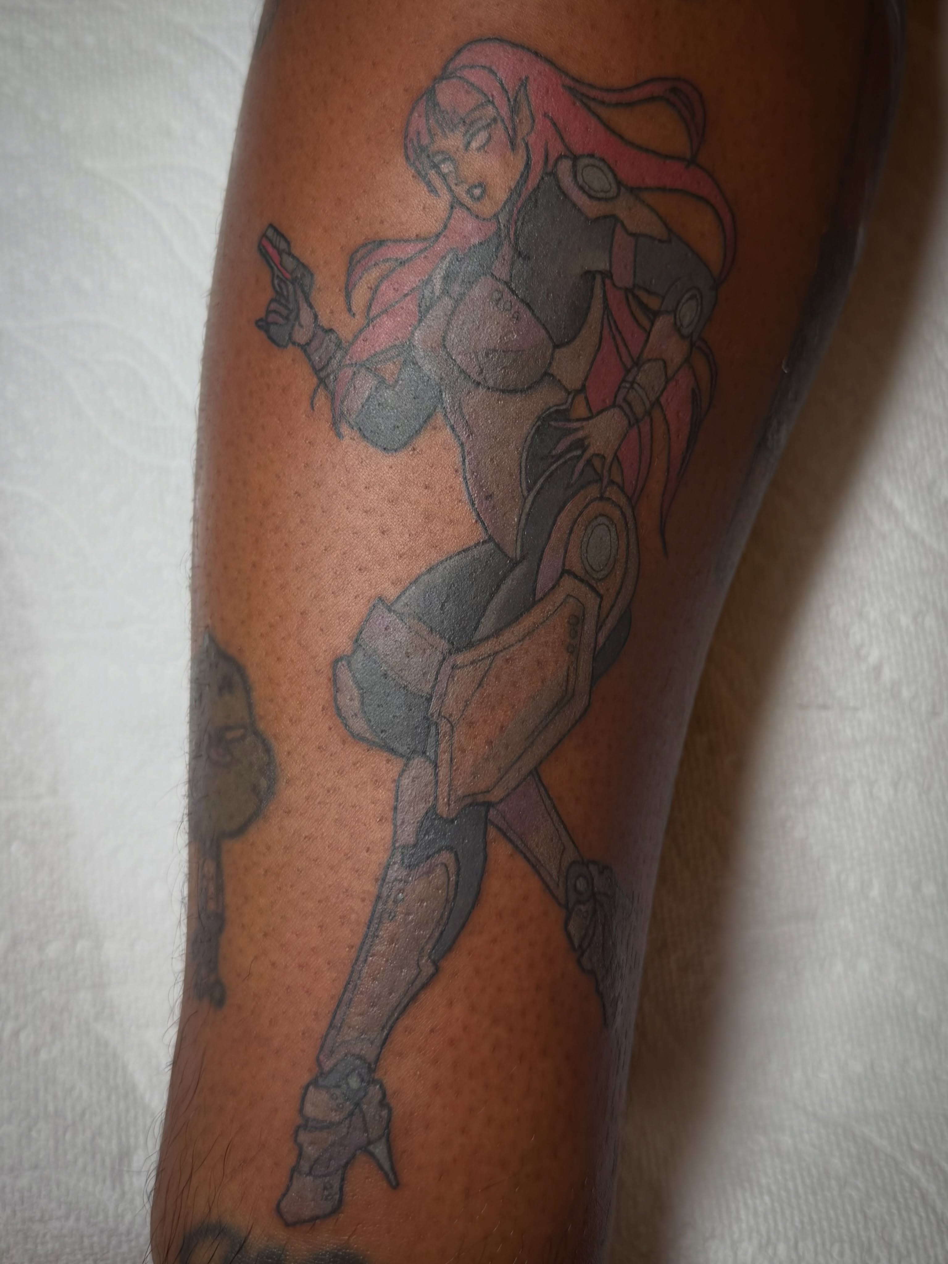 Tattoo by @thepinklady.tattoos — anime