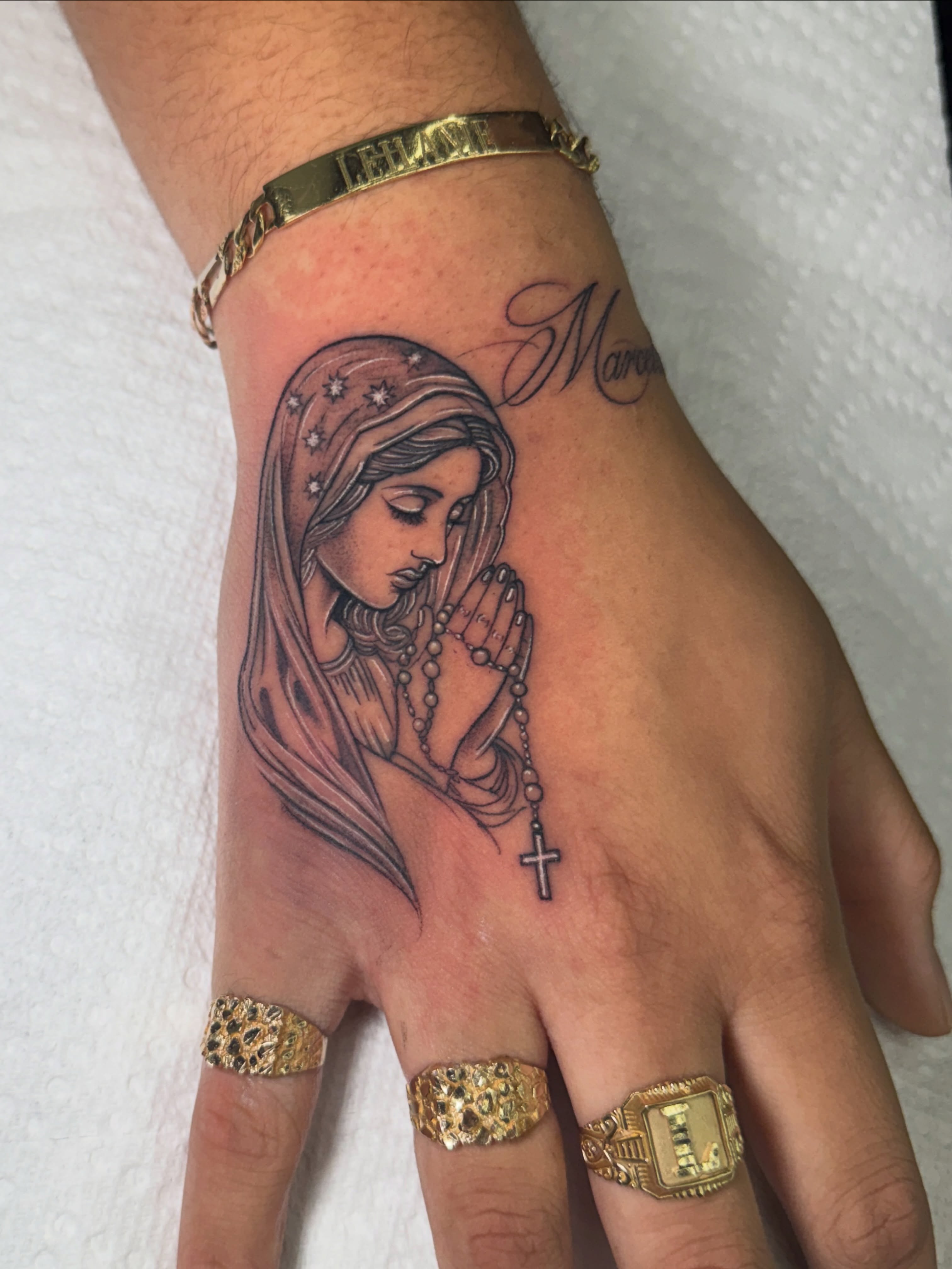 Tattoo by @eyekonic_ink — black_and_grey