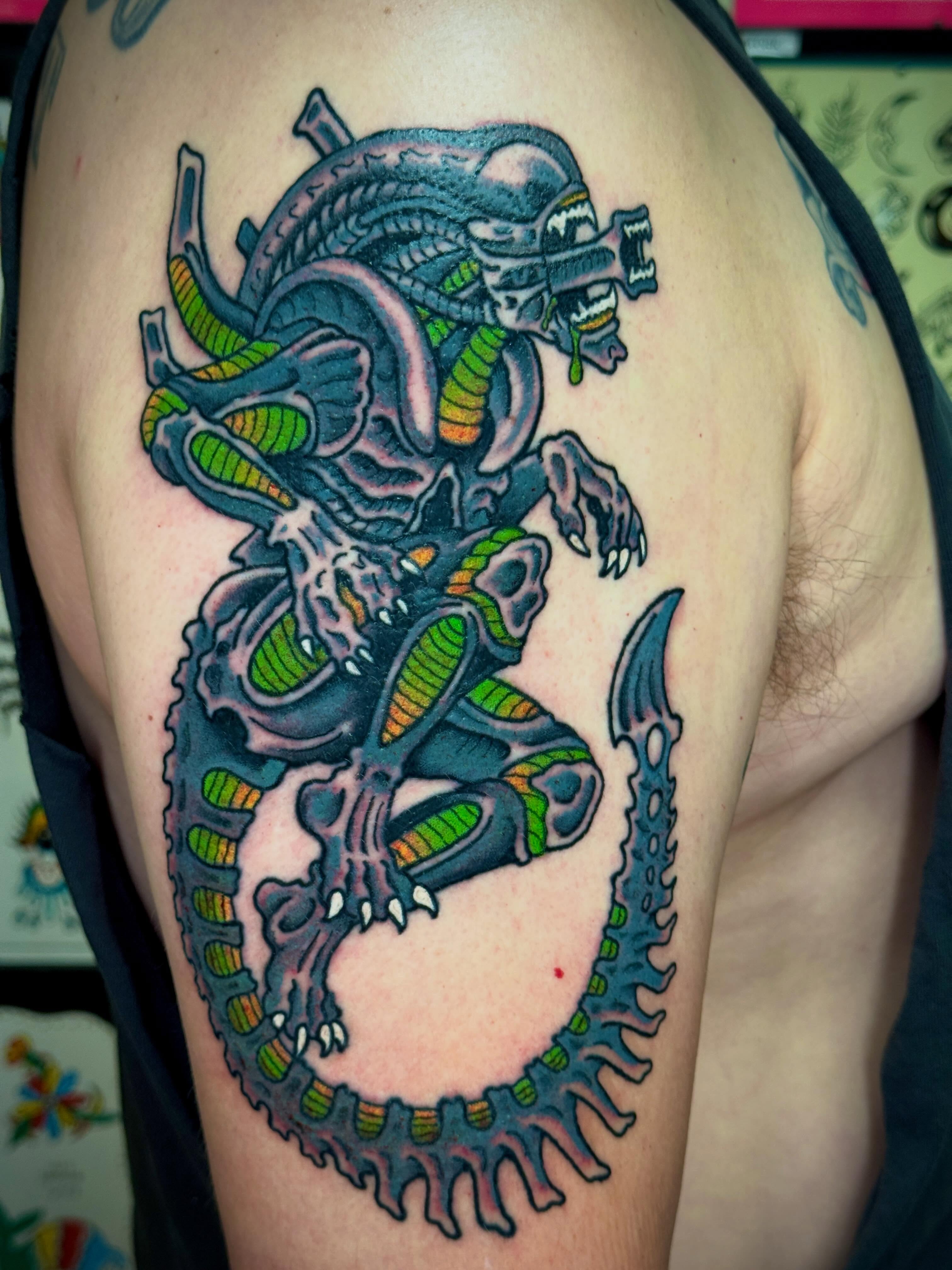 Tattoo by @jeffgrahamtattoo β new_school, geometric