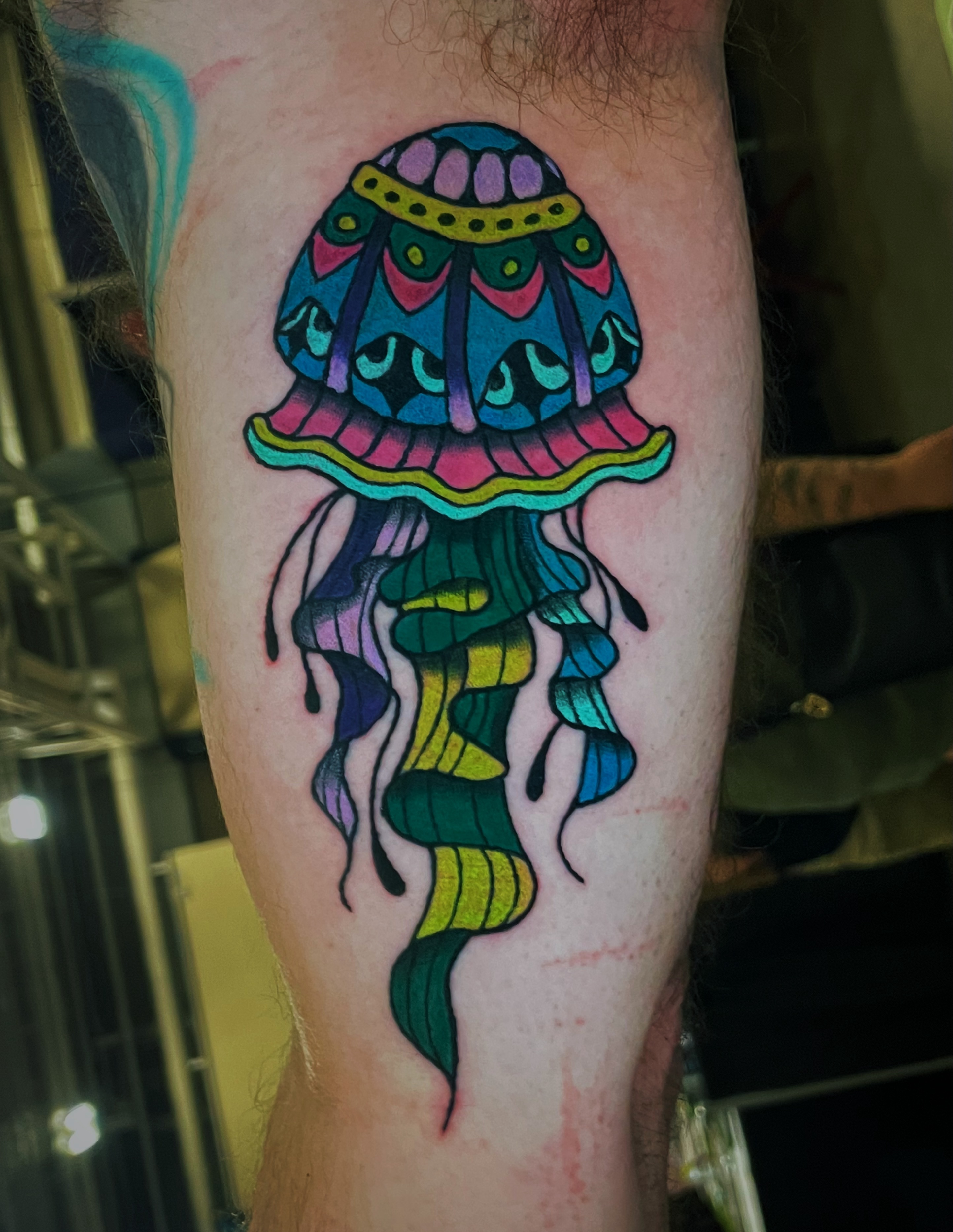 Tattoo by @gllumee — new_school, watercolor
