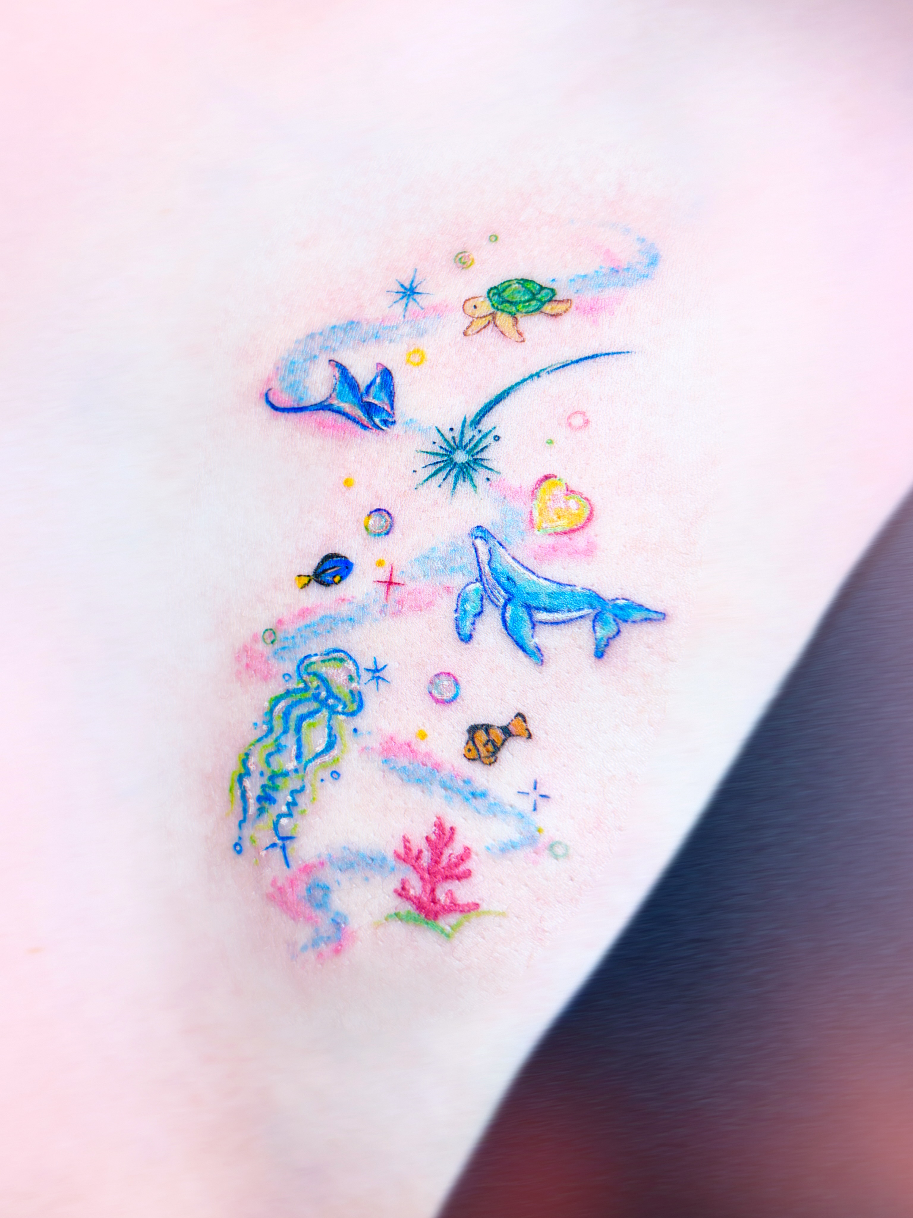 Tattoo by @onul_tattoo โ watercolor, new_school