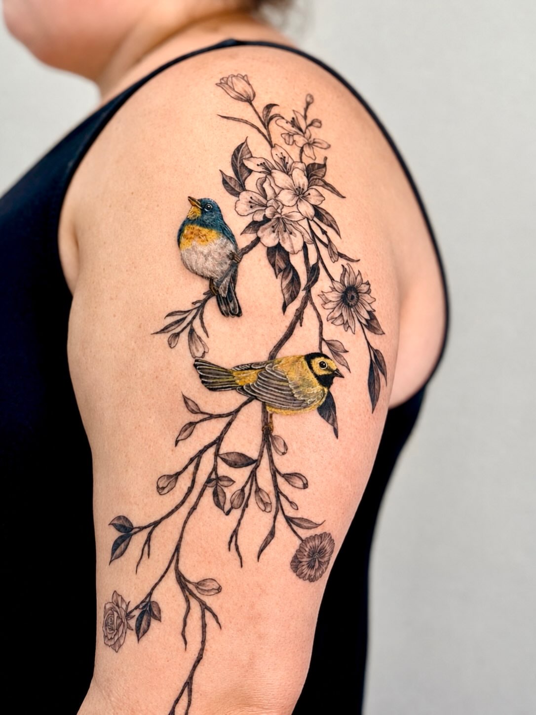Tattoo by @varonyart — realism, fine_line