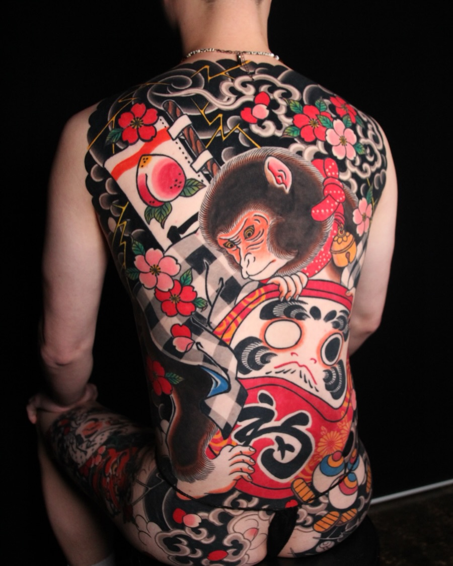 Tattoo by @hongdo_oriental — american_traditional, japanese_irezumi