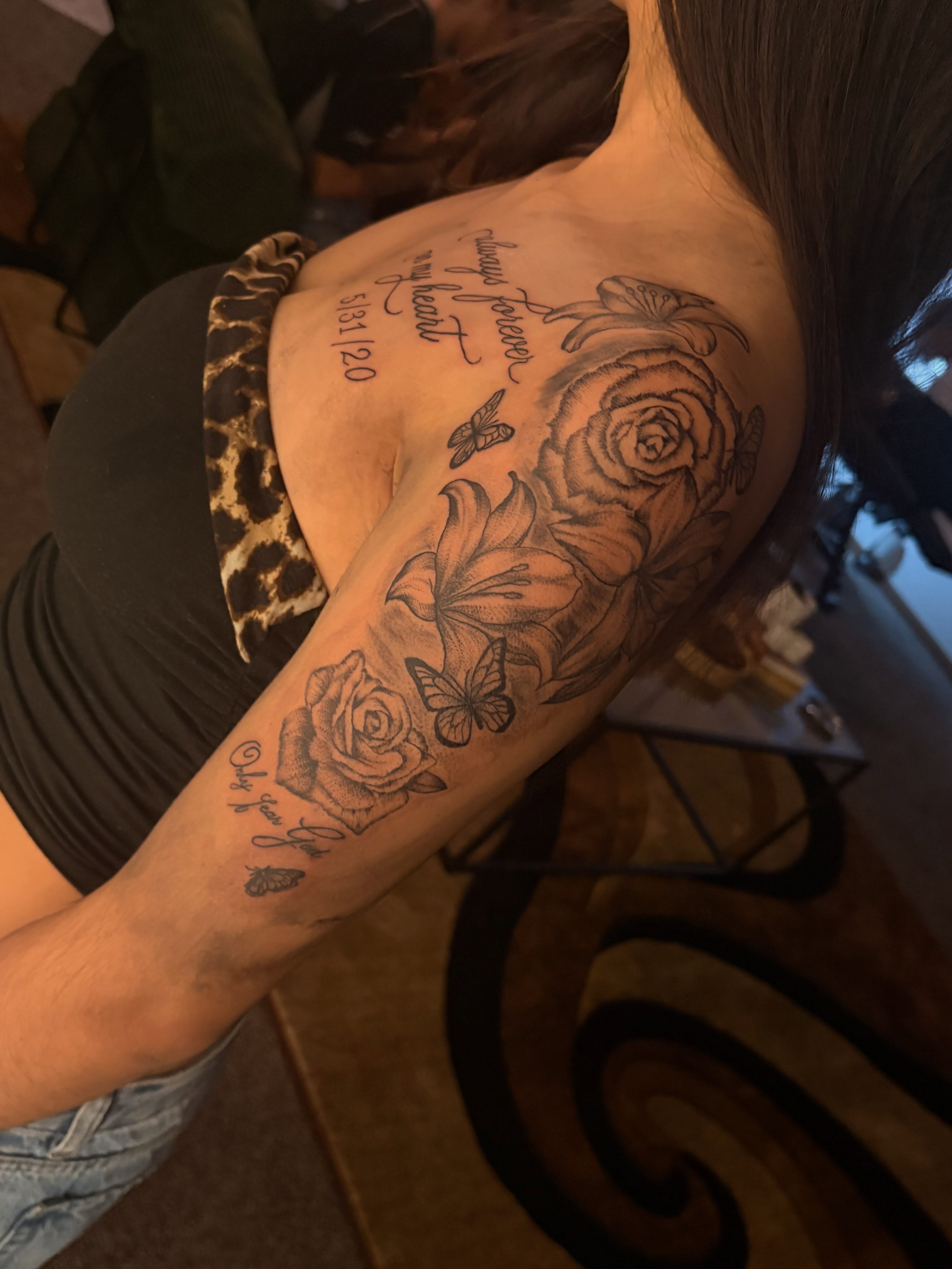 Tattoo by @winniinks — black_and_grey, realism