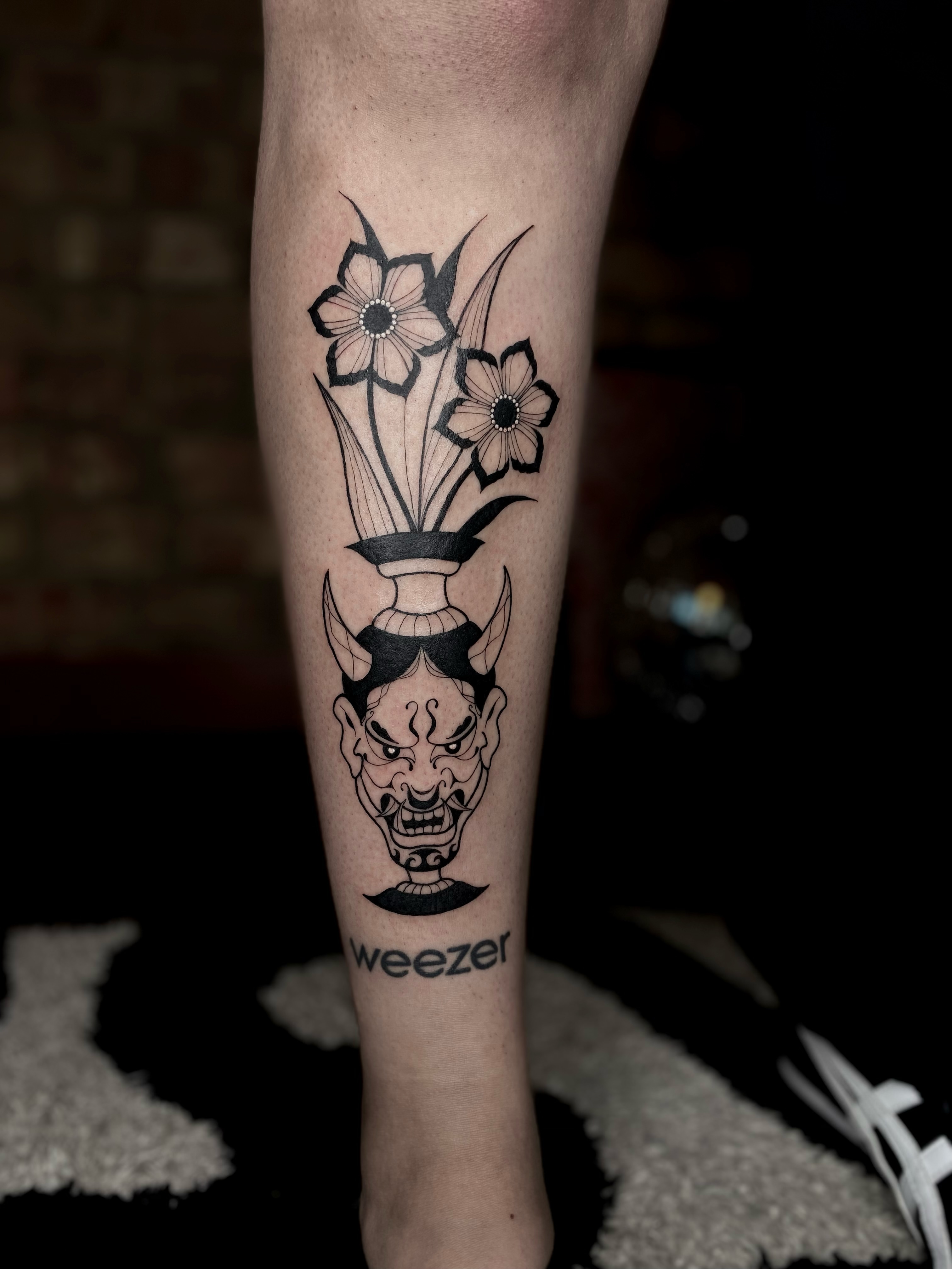 Tattoo by @tatemarthatattoo — black_and_grey