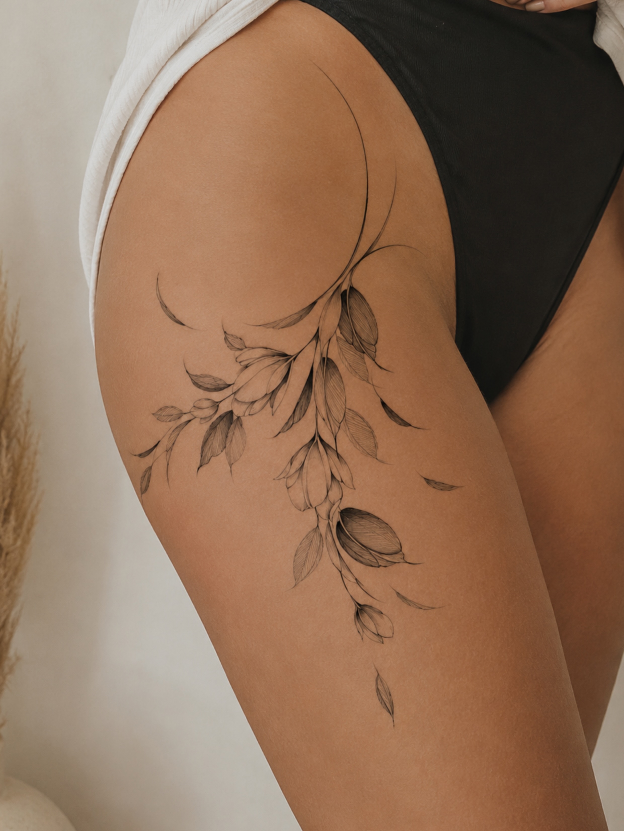 Tattoo by @alona_zamsh_tattoo — black_and_grey