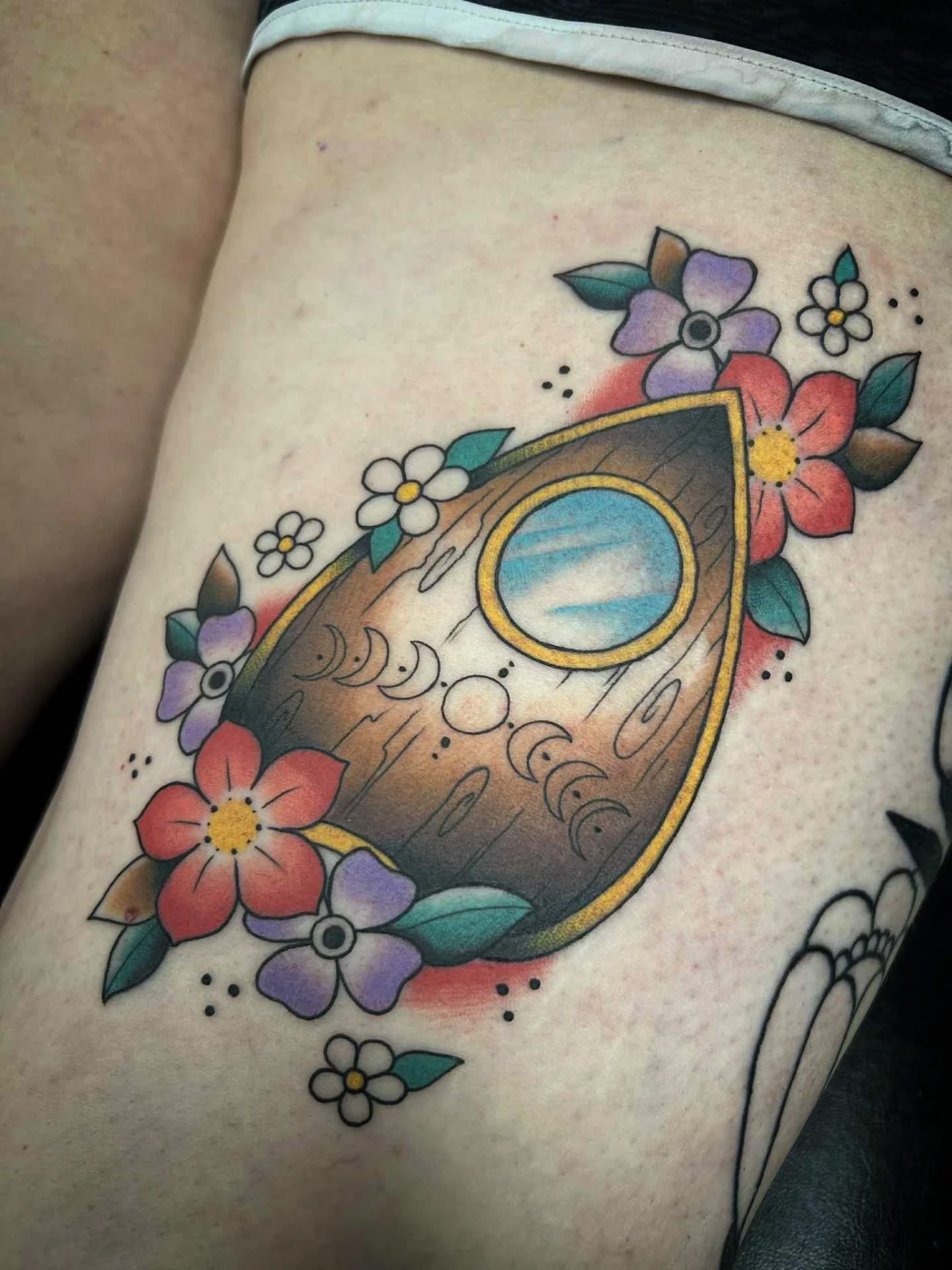 Tattoo by @tattoos_by_cameron β american_traditional, dotwork