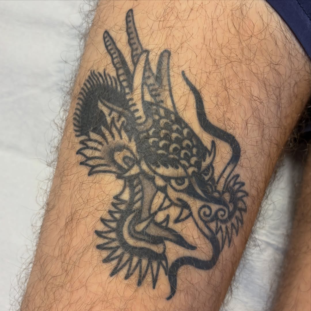 Tattoo by @foreversadaustin — black_and_grey